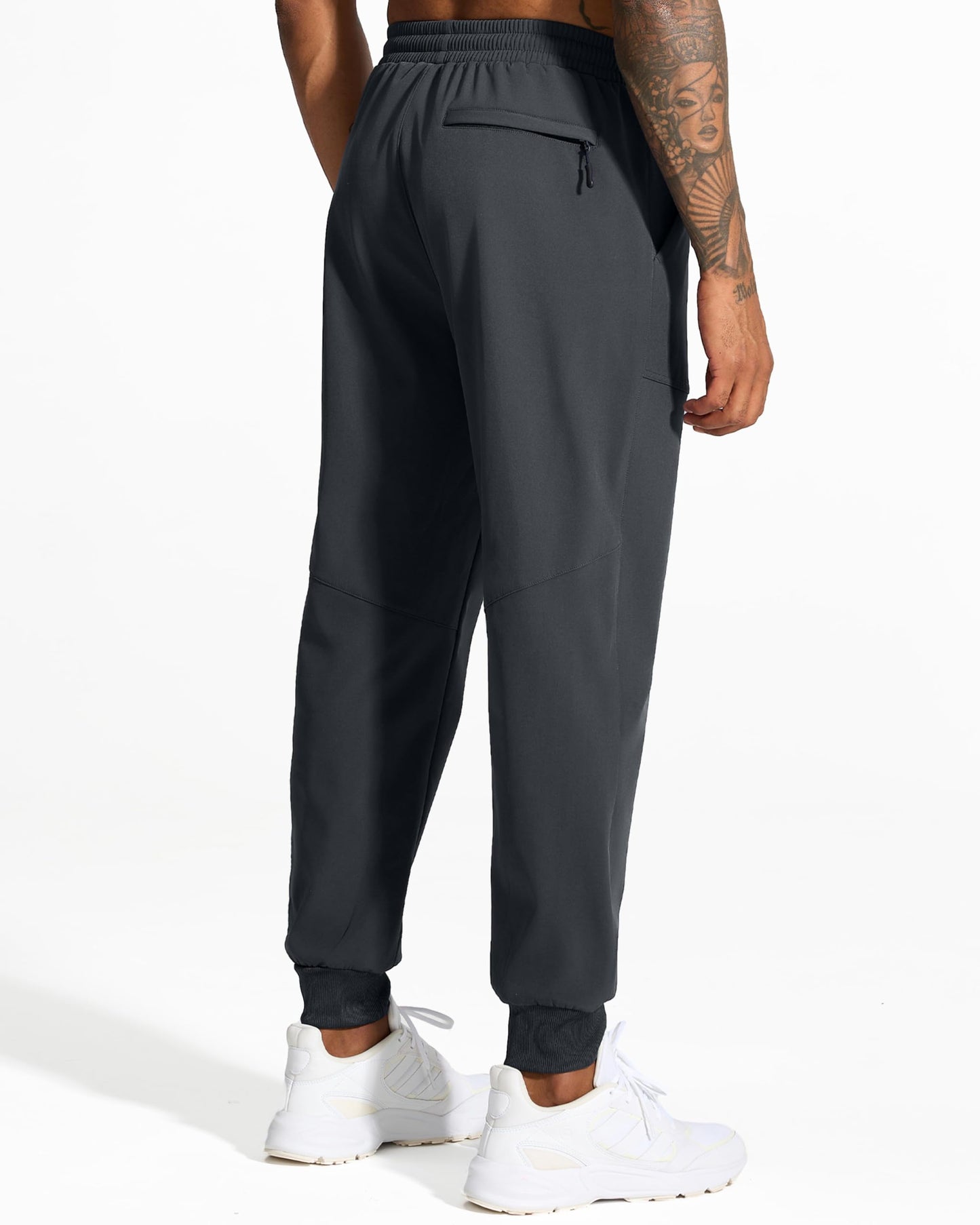 ISEEGZ Fleece Lined Pants for Men Mens Winter Joggers Sweatpants Active Track Workout Running Pants with Deep Pockets