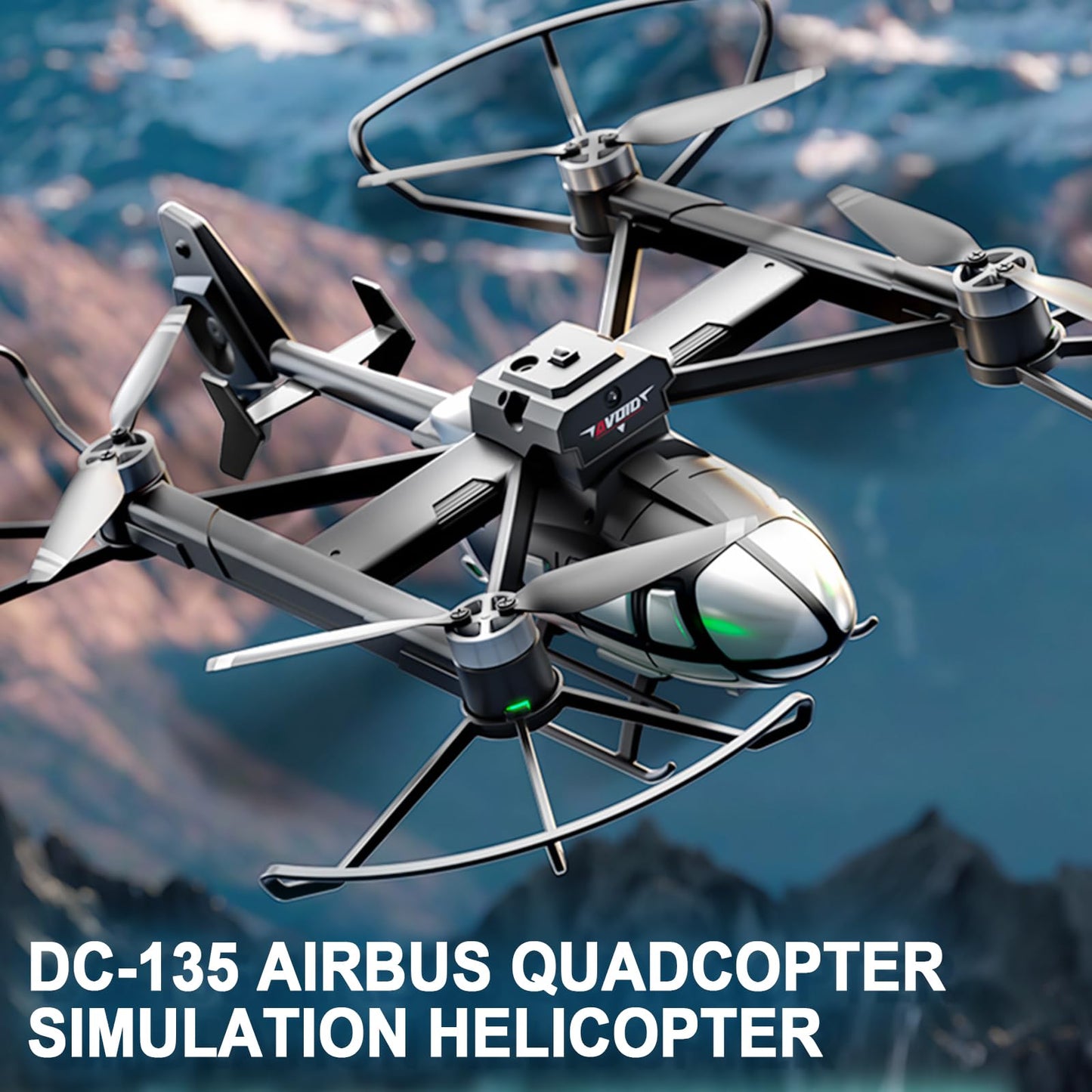 Losbenco Camera Drone for Kids 8-12 & Adults, Beginner-Friendly Mini Drone with 360° Flips, One-Key Take Off/Landing, Headless Mode, 2 Batteries, RC Quadcopter Toys for Boys Girls