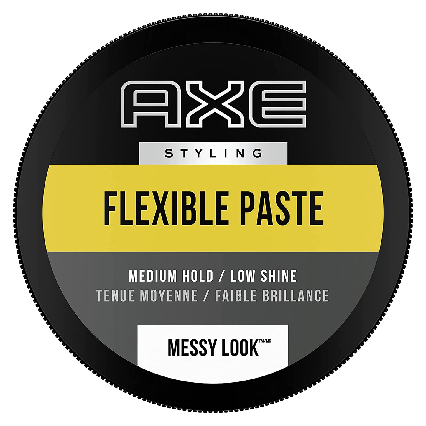 AXE Styling Flexible Hair Paste Urban Messy Look 2 Count for An Instant Texture Boost Hair Styling Made Easy 2.64 oz