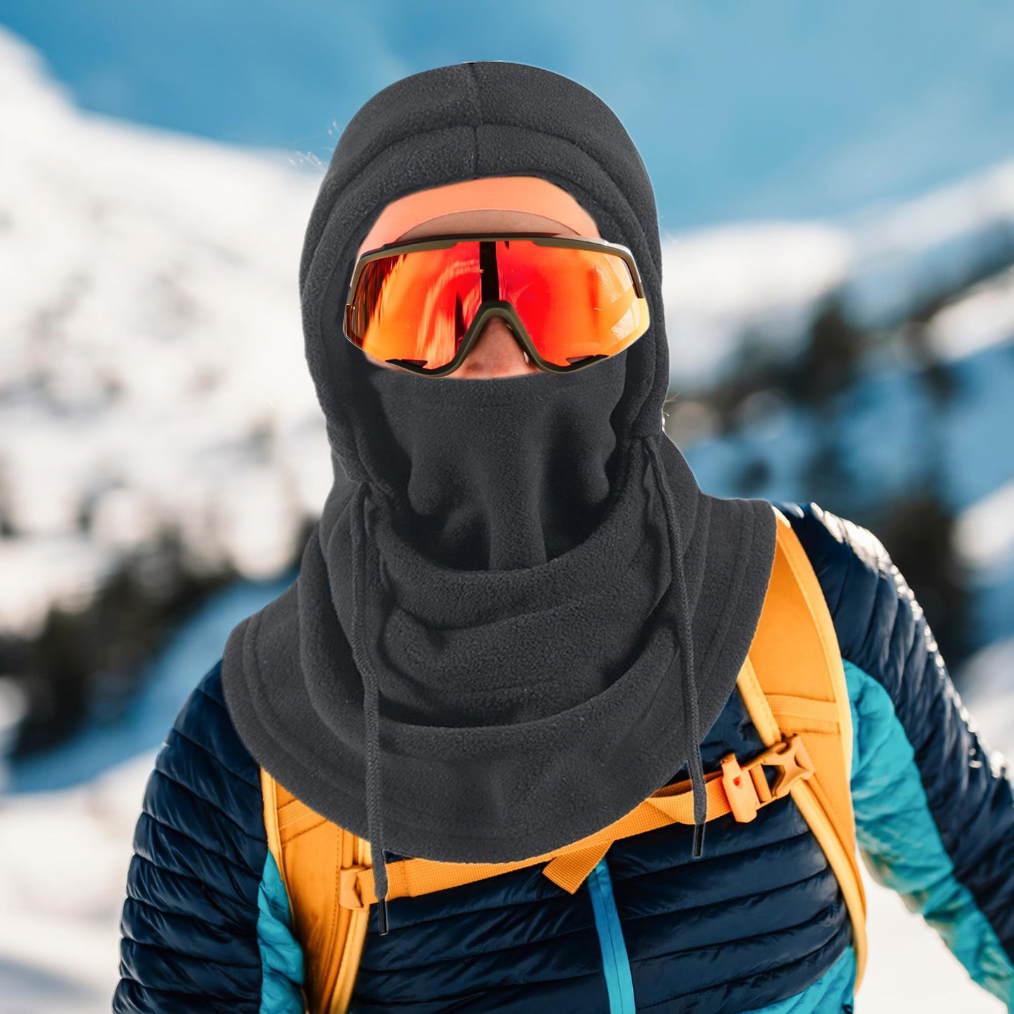 Roadbox Winter Balaclava Face Mask - Windproof Warm Fleece Ski Mask for Men and Women, Cold Weather Gear for Skiing