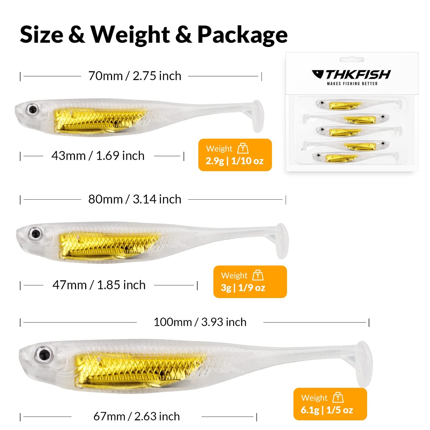 QualyQualy Soft Plastic Swimbait Paddle Tail Shad Lure Soft Bass Shad Bait Shad Minnow Paddle Tail Swim Bait for Bass Trout Walleye Crappie 2.75in 3.14in 3.94in 5in