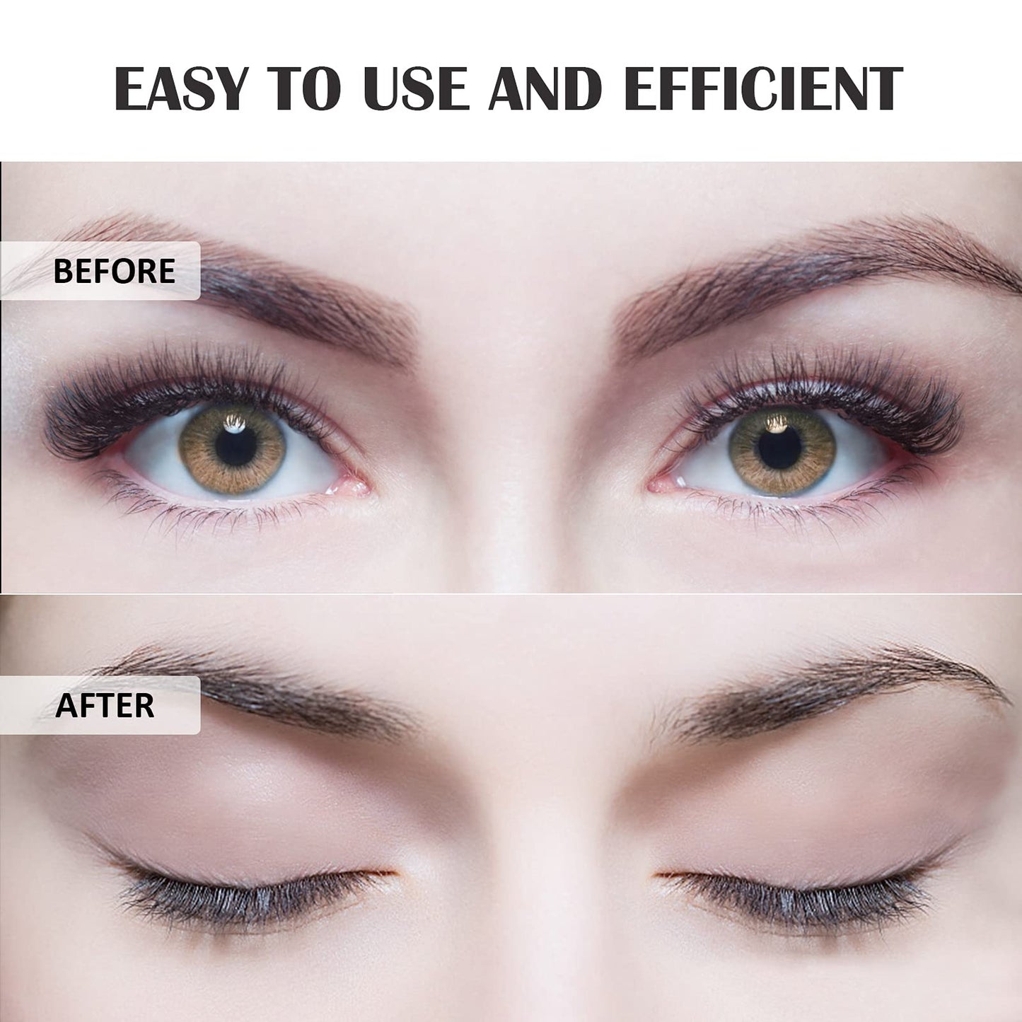 PINKZIO Eyelash Extension Remover Cream - 10ml Coconut Scent Eyelash Adhesive Remover, Lash Extension Glue Remover