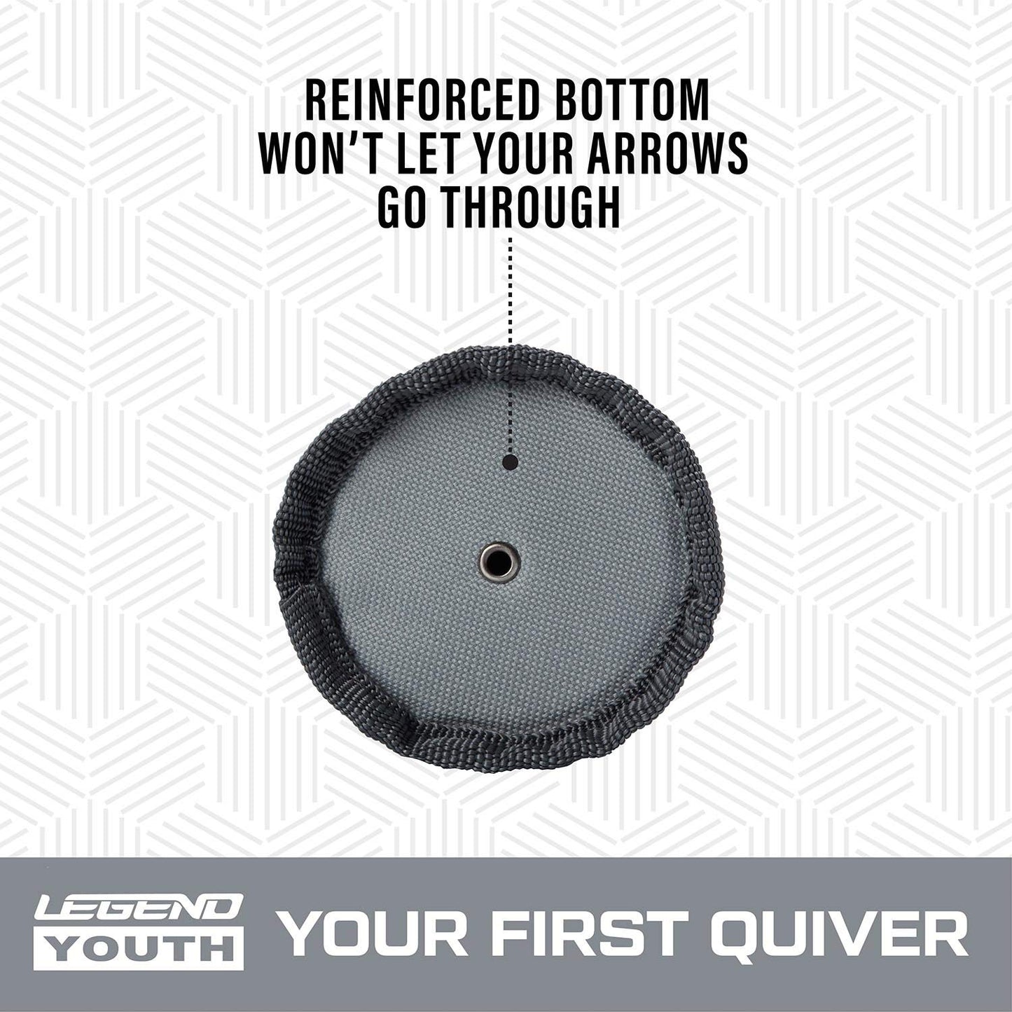 Legend Arrow Quiver for Kids and Adults - Arrow Case for 16 Arrows - Back Bow Quiver for Left or Right-Handed Archers - Sling Arrow Carry Case - Arrow Holders for Archery with Padded Shoulder Strap