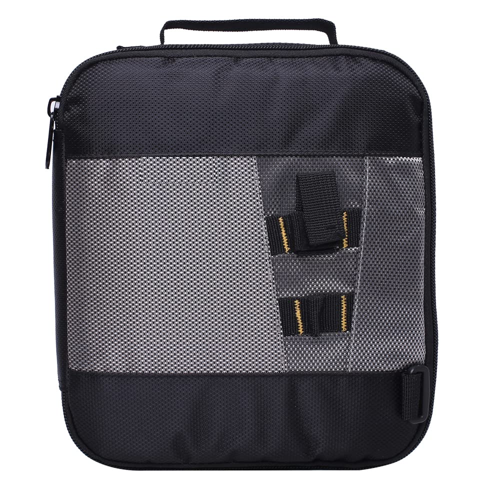 Raprance Fishing Lure Bag Baits Tackle Binder Organizer Storage Plastic Bag (Black)