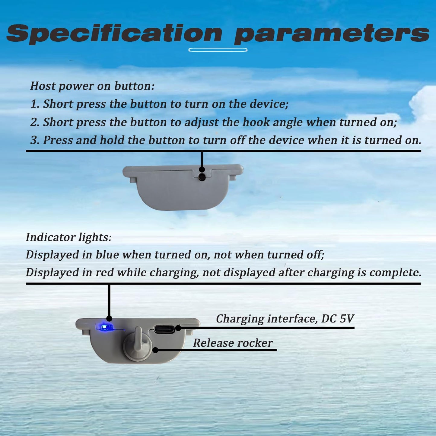 Cosaita Universally Drone Airdrop System Release Device Payload Clip Airdropper Fish Bait, for DJI Mavic Mini3/Mini2 /Air2S/Air3/Mavic2/Mavic3/Spark/Mavic Drone Accessories (Universal Airdrop)