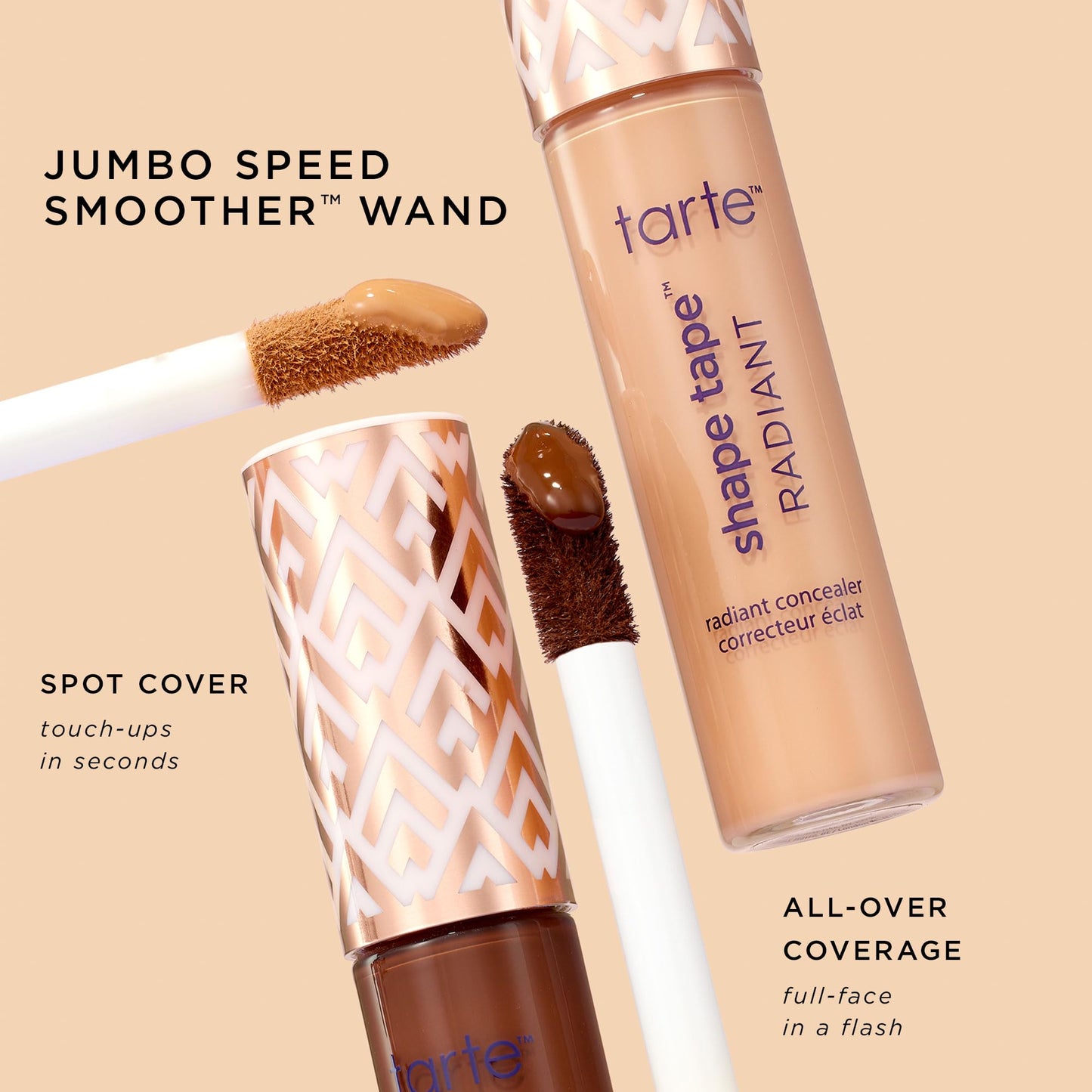 tarte shape tape radiant medium coverage concealer - 22B light beige (light skin with cool, pink undertones) - full size