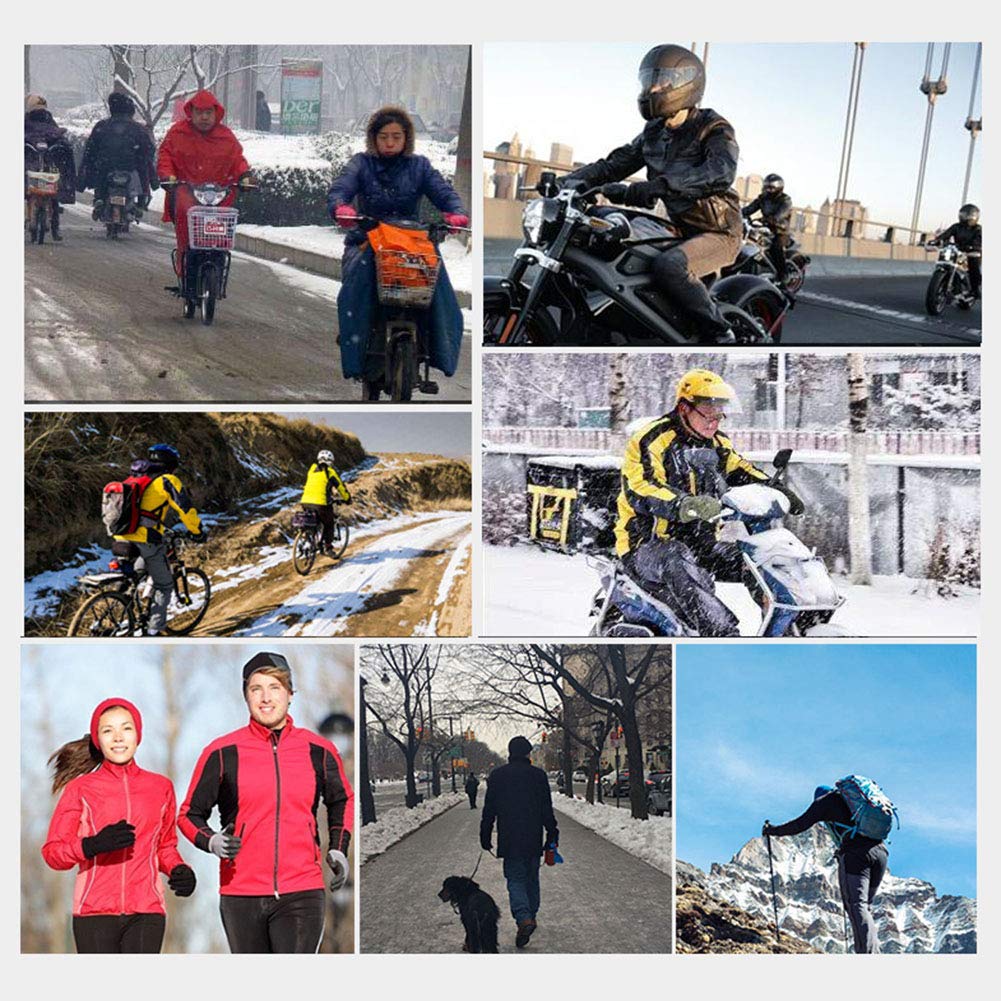 JPOJPO Cycling Gloves for Men Women Full Finger Bike Gloves, 3D Gel Pad Comfortable