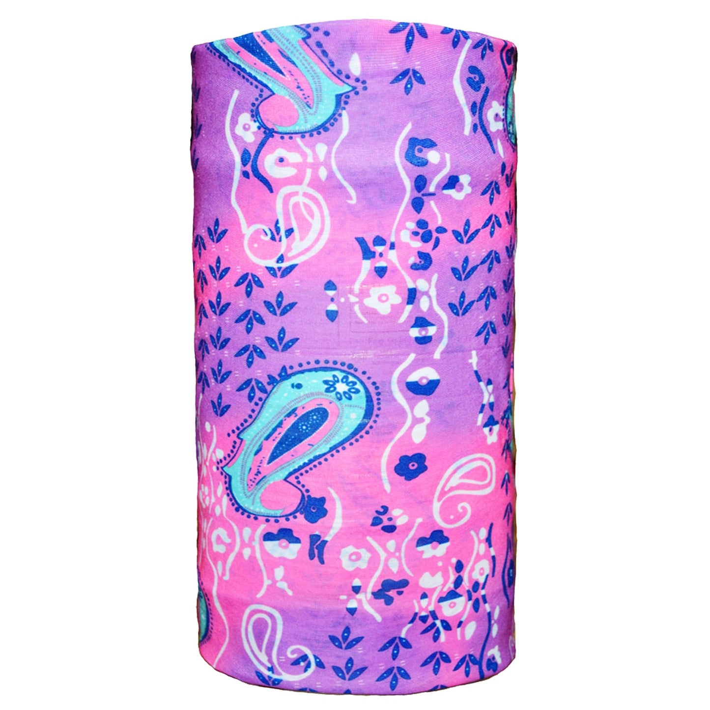 6 Pack Floral Bandanas UV Shield for Face Cover Balaclava Head Buff Scarf Fishing (Flower 2, 6)