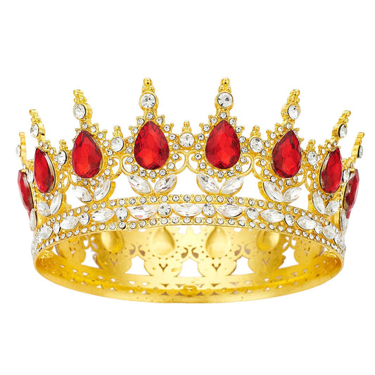 YOUlDIANZI Queen Crown Rhinestone Wedding Crowns and Tiaras for Women Costume Party Hair Accessories Princess Birthday Crown Crystal Bridal