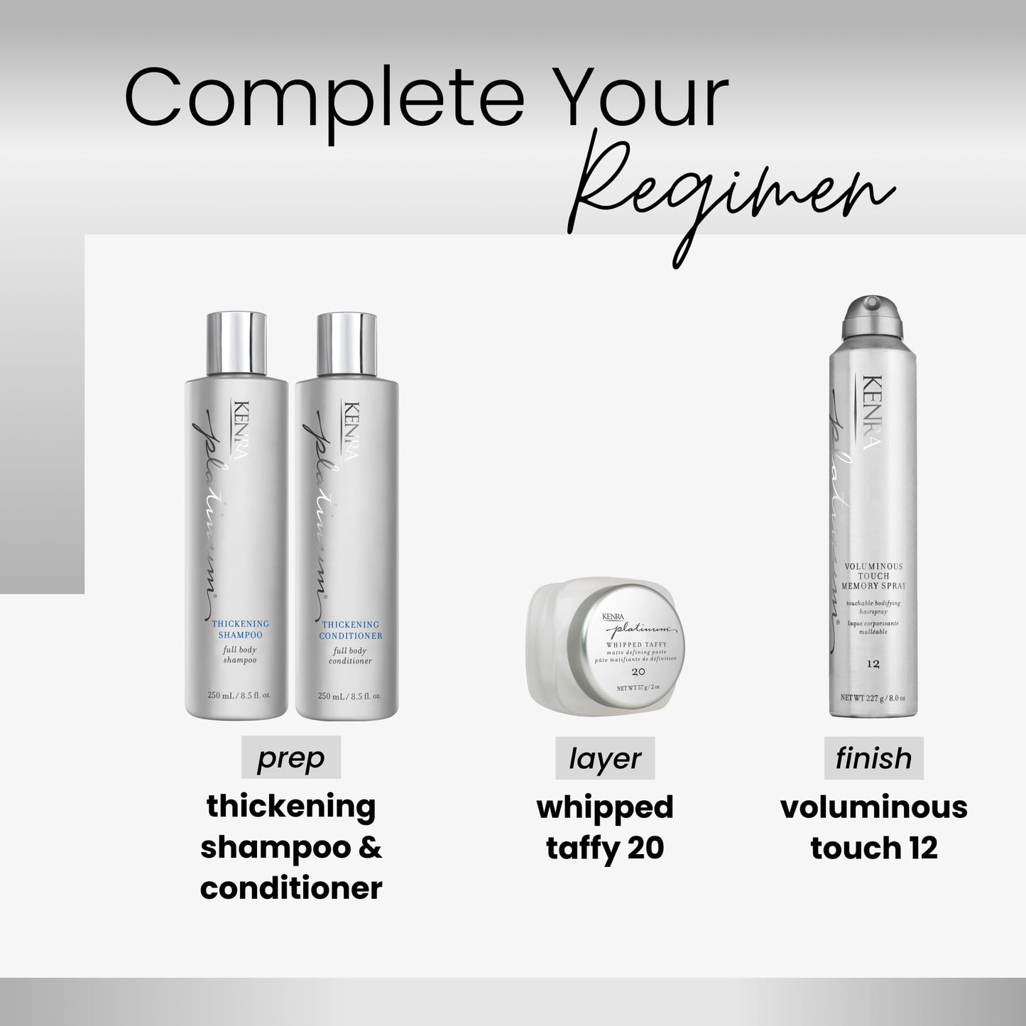 Kenra Platinum Whipped Taffy 20 | Matte Defining Paste | Delivers An Ultra-Matte, Firm Hold Finish | Sculpts, Smooths & Texturizes Styles | All Hair Types | 2fl. Oz