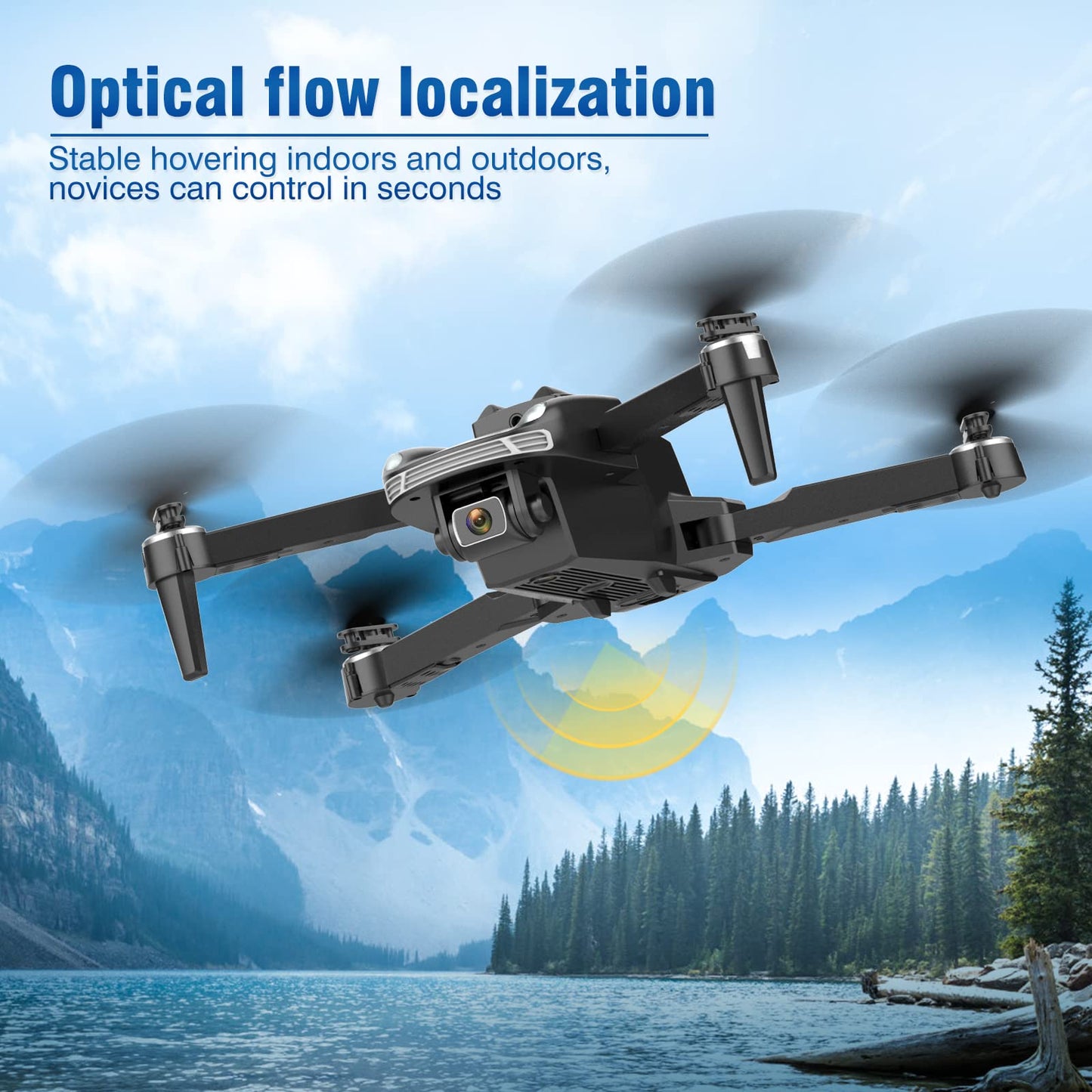 Mini Drones for Kids with 1080P FPV Camera,Obstacle Avoidance,Follow Me,BIWASE RC Quadcopter for Beginners,Remote Control Toys Gifts for Boys Girls with Altitude Hold,One Key Control,Headless Mode,3D Flips 2 Batteries