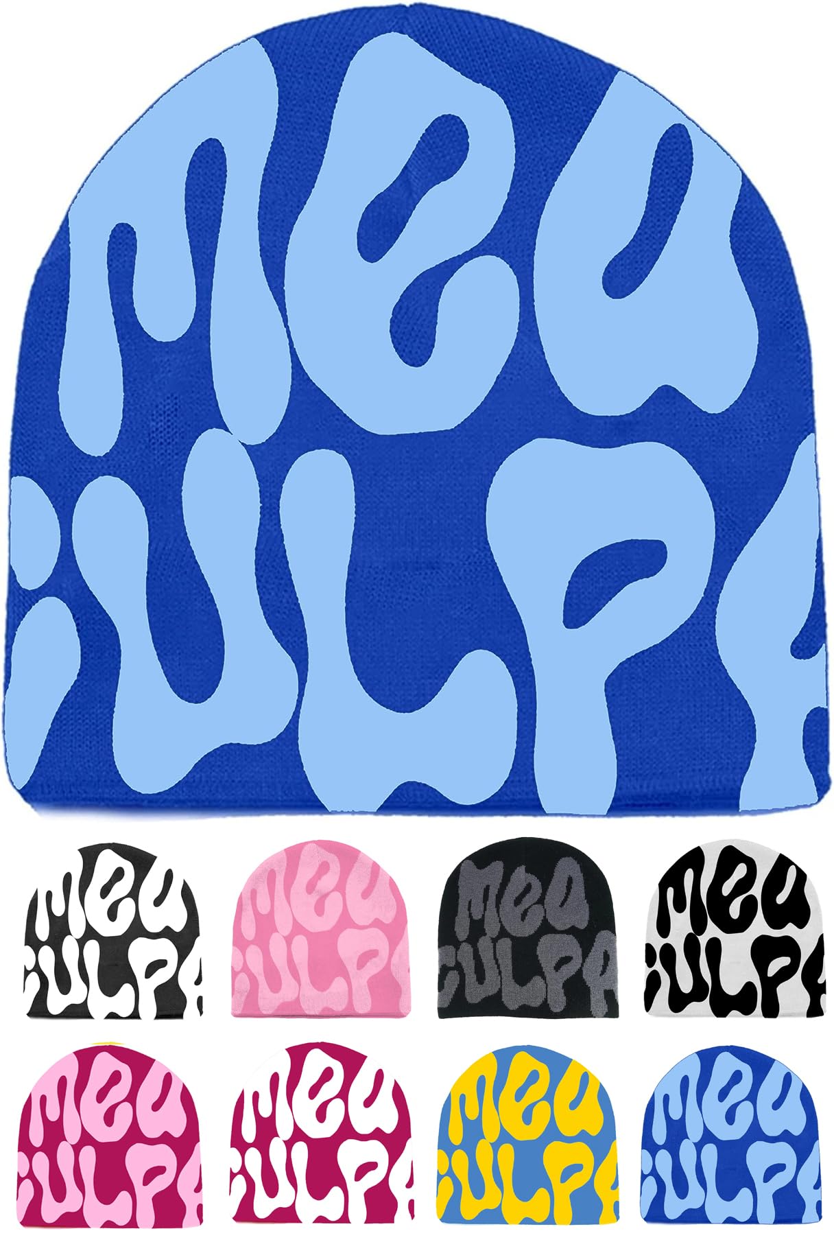 HAILTH Y2K Women's Beanies Wool Acrylic Knitted Hat Women Hats Beanie Wireless Winter Knit Hat Warm Knitted Cap Casual Skullies Outdoor