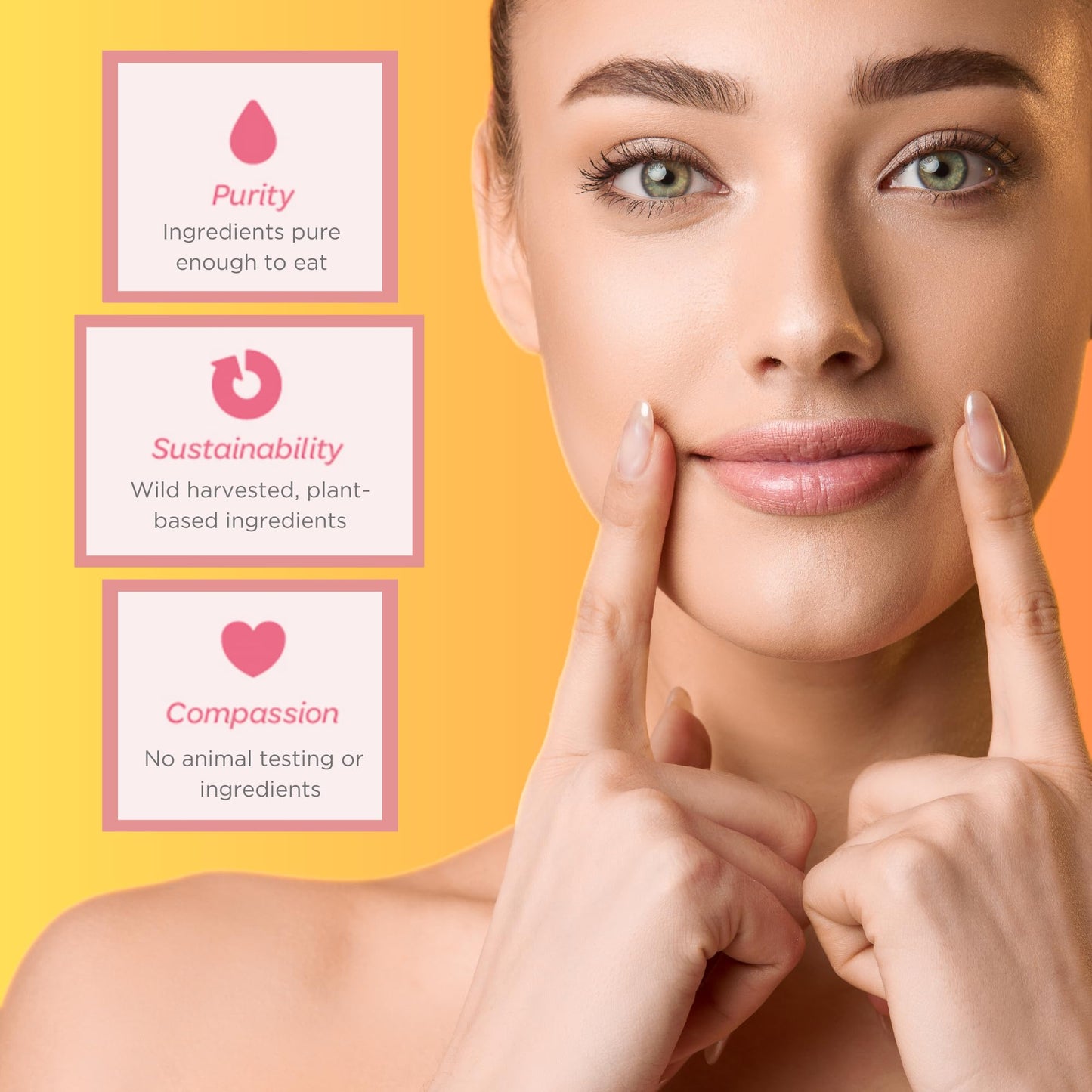 Ellovi Natural Lip Butter Lip Balm - Creamsicle - Pure Enough to Eat - Made With Just 6 Vegan Ingredients - 100% Natural & Organic Moisturizing Lip Care for All Day Hydration (2-Pack)