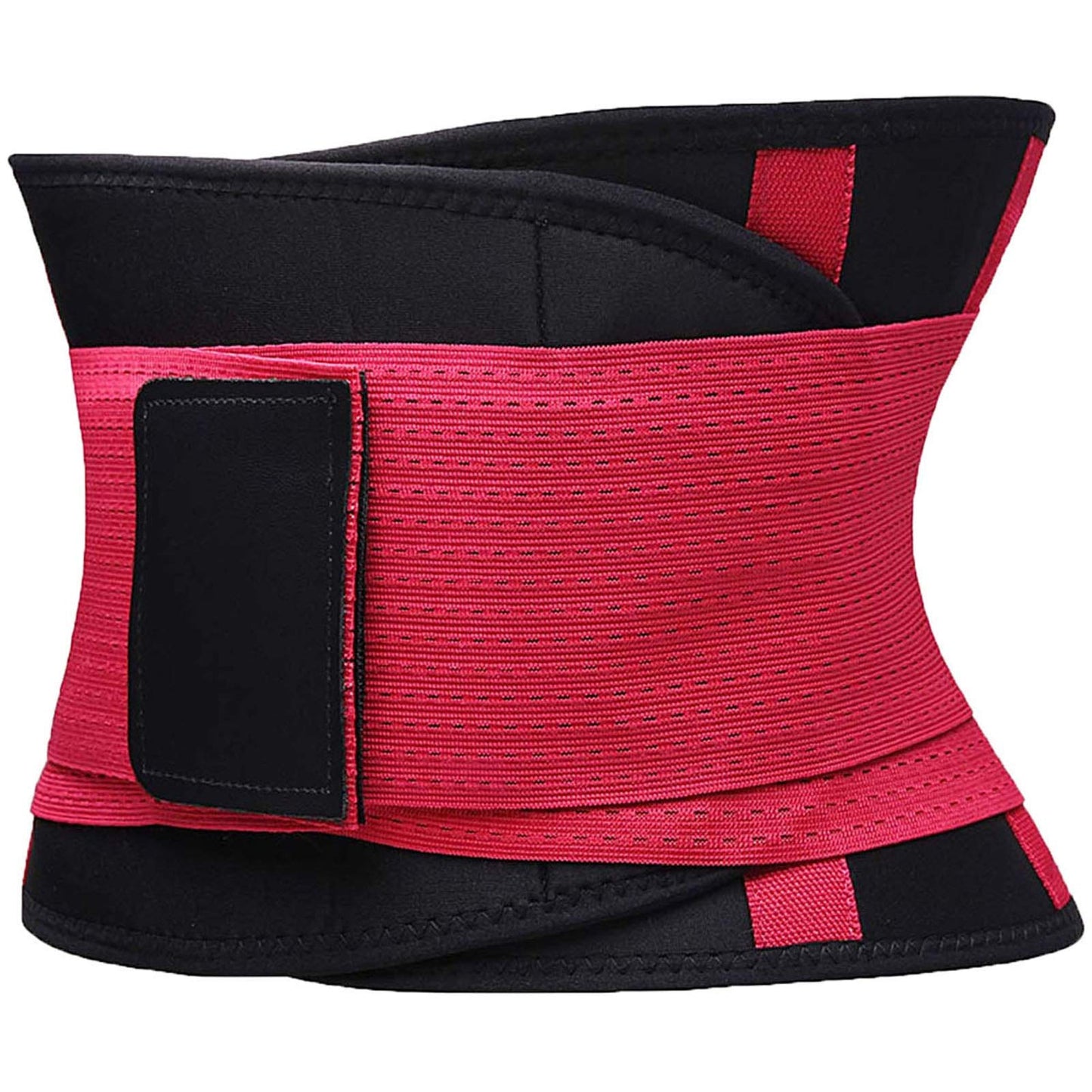 VENUZOR Waist Trainer Belt for Women - Waist Cincher Trimmer - Slimming Body Shaper Belt - Sport Girdle Belt (UP Graded)(Rose Red,Small)