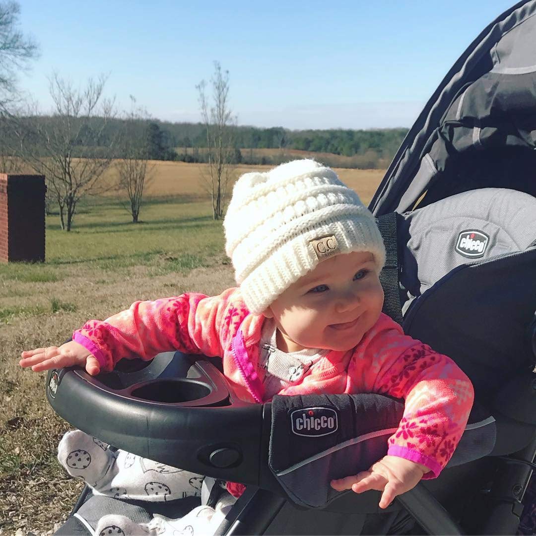 Funky Junque Kids Beanie (NO POM) - Ivory