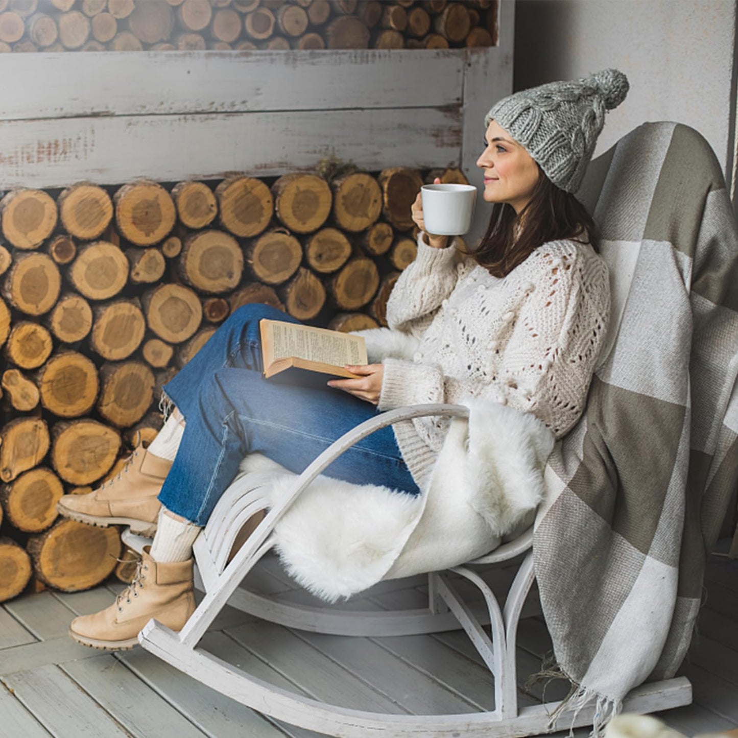 Thermal Boot Socks for Women Warm Winter Socks Thick Fuzzy Crew Socks For Hiking,Work,Skiing,Gifts