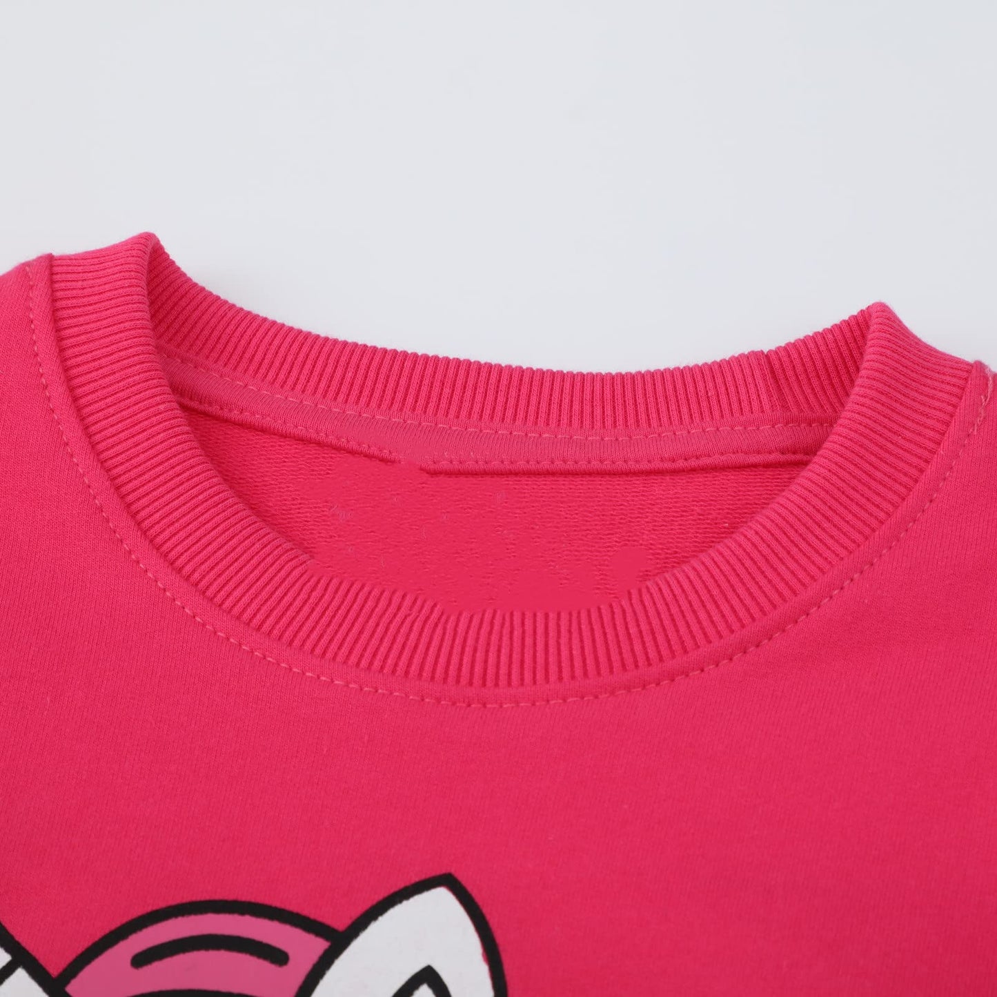 Little Girl Sweatshirts Red Unicorn Pullover Crewneck Winter Long Sleeve Tops Cotton Casual Sweater Shirts 7