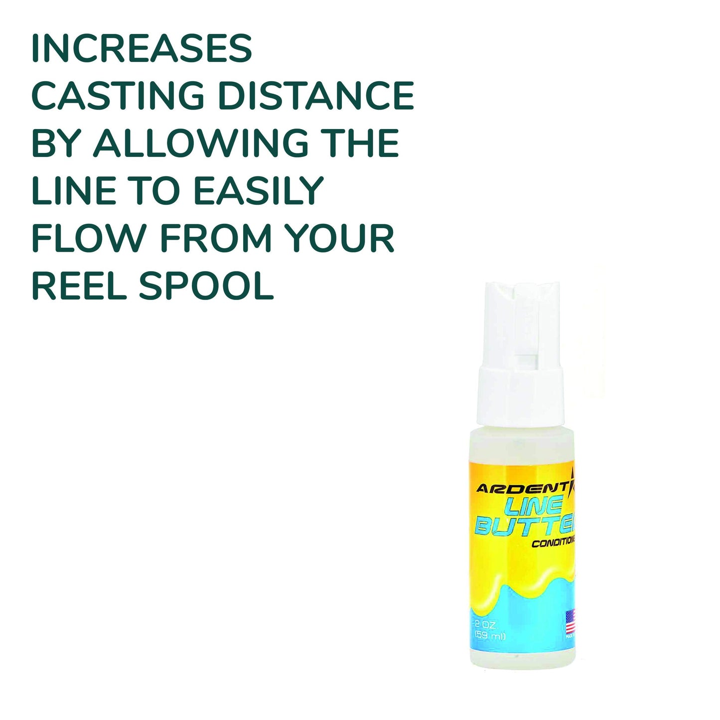 Ardent Line Butter Conditioner, 2 Ounces, Sm 7-Inch H, Yellow/Blue