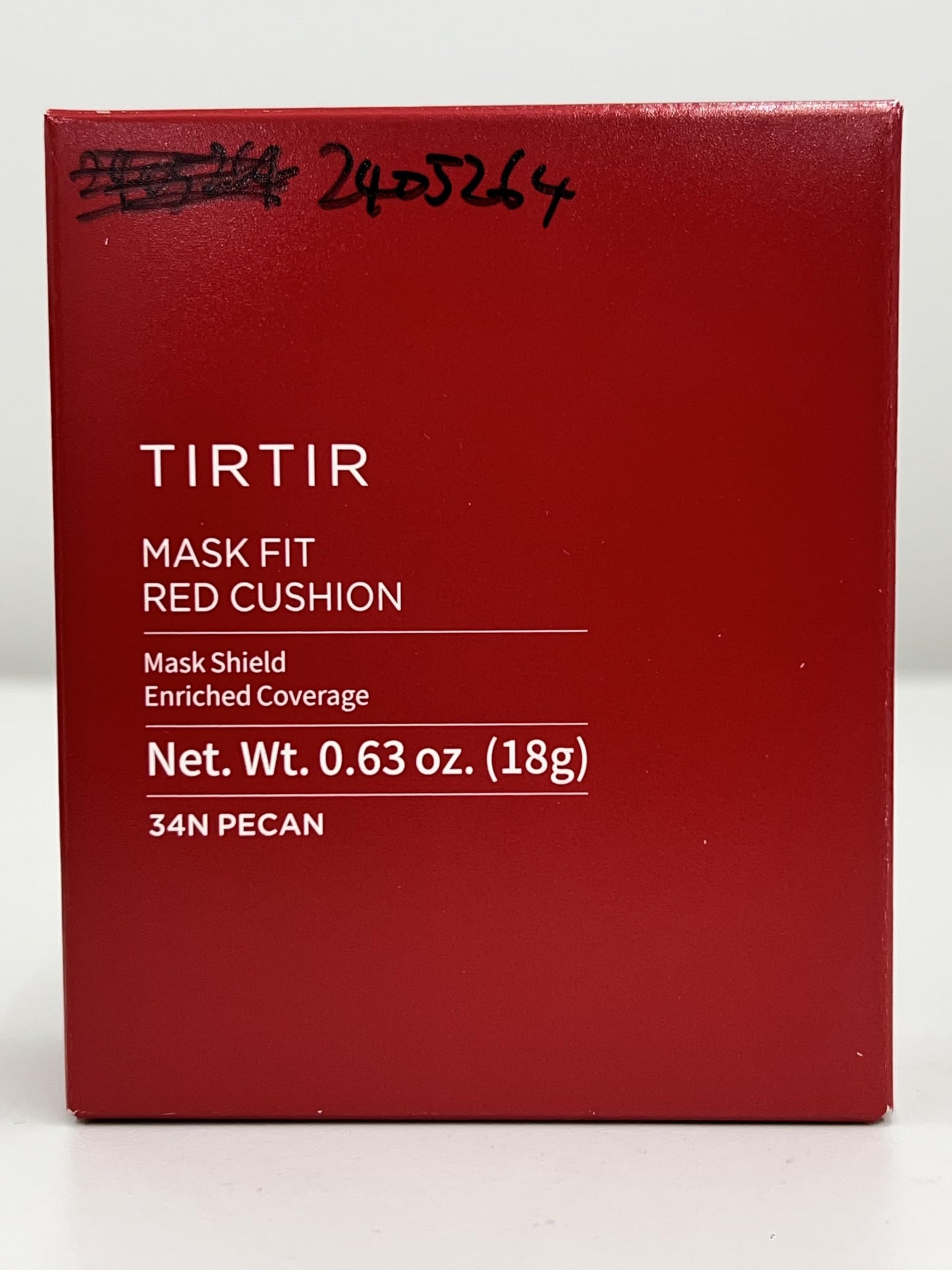 [*Mini Size*] TIRTIR Mask Fit Red Cushion Foundation | Full coverage, Weightless, Skin fit, Satin Glow Finish, Korean Makeup Cushion Foundation (#33N Macchiato, 0.15 Fl Oz)