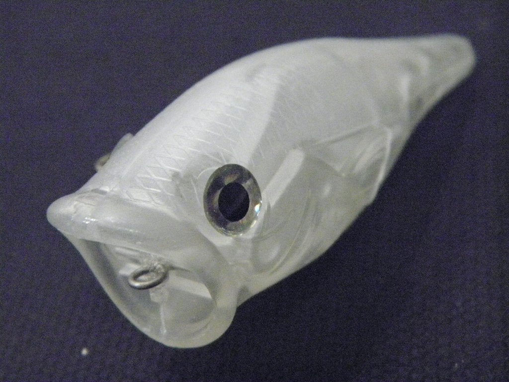 wLure 10 Blank Unpainted Minnow Crankbait Topwater Lipless Jerkbait Fishing Lures (UPT626P10)
