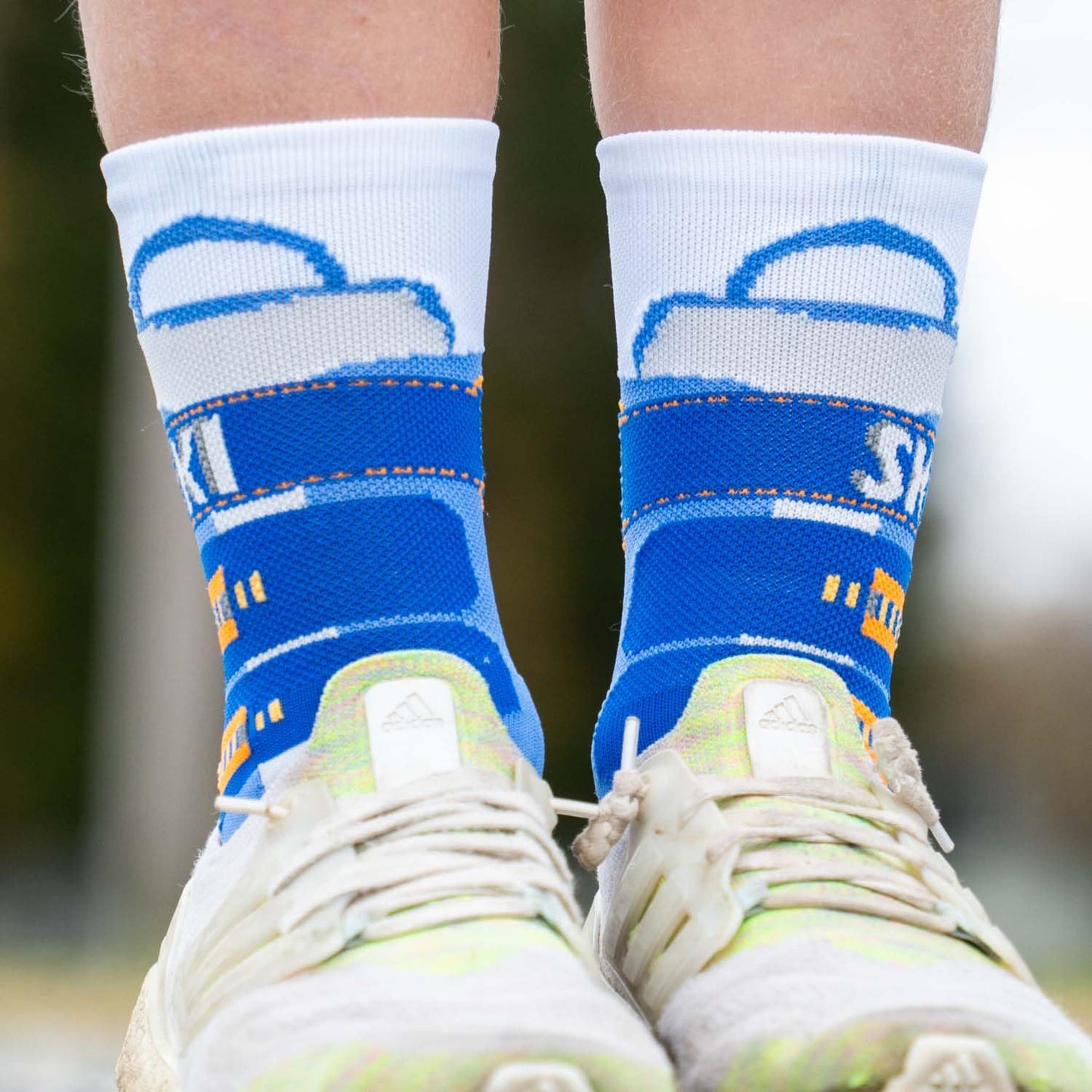 ChalkTalkSPORTS Ski Performance Crew Socks - Everyday Casual Ski Socks - Ski Boot Adult - Skiing Mid-Calf Socks - Adult