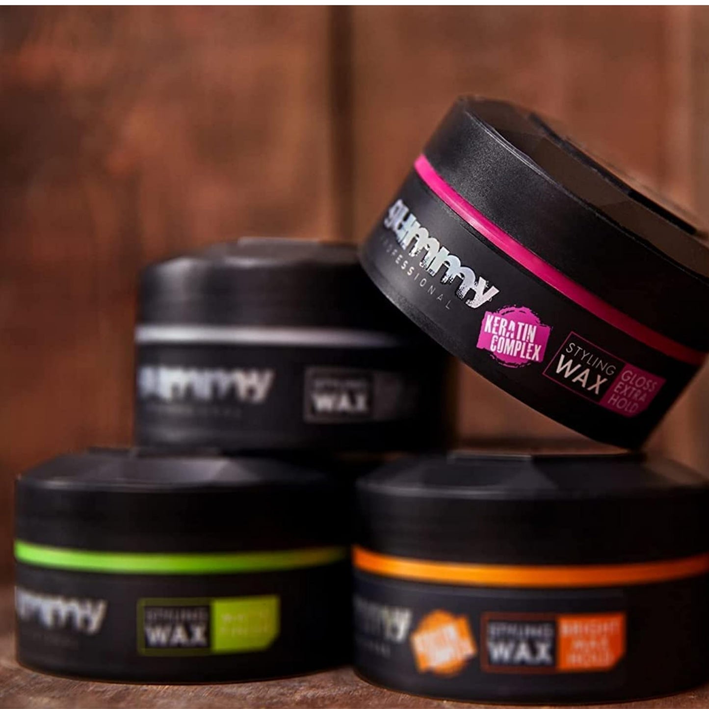 Gummy Hard Finish Hair Styling Wax 150ml - 5.07 Fl Oz (Pack of 1) Hard Finish