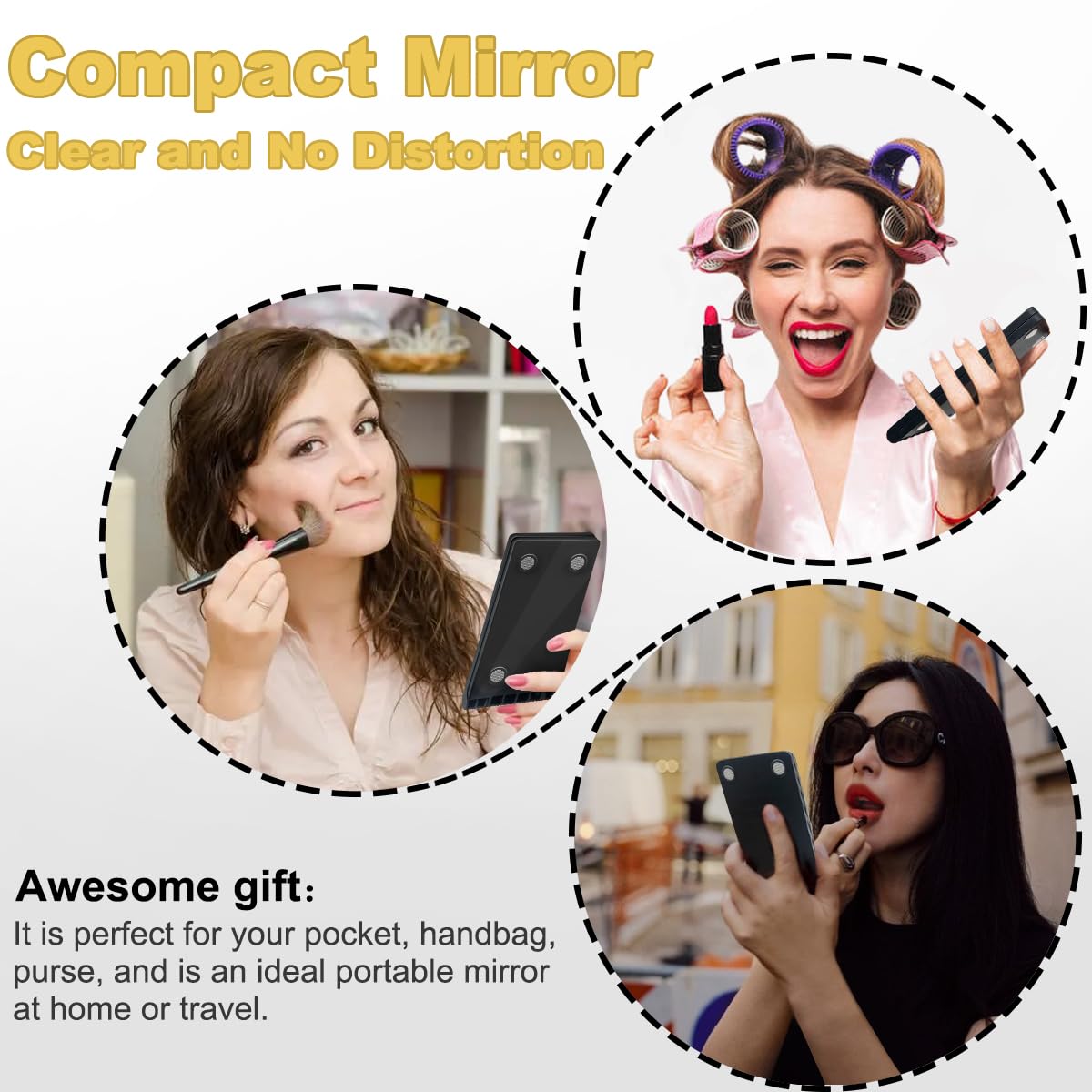 NZRAQK Folding Cell Phone Stand, Foldable Phone Holder for Desk Compatible with Smartphones 15 14 13 12 11 Pro Xs Xs Max Xr X 8, Nintendo Switch, Black