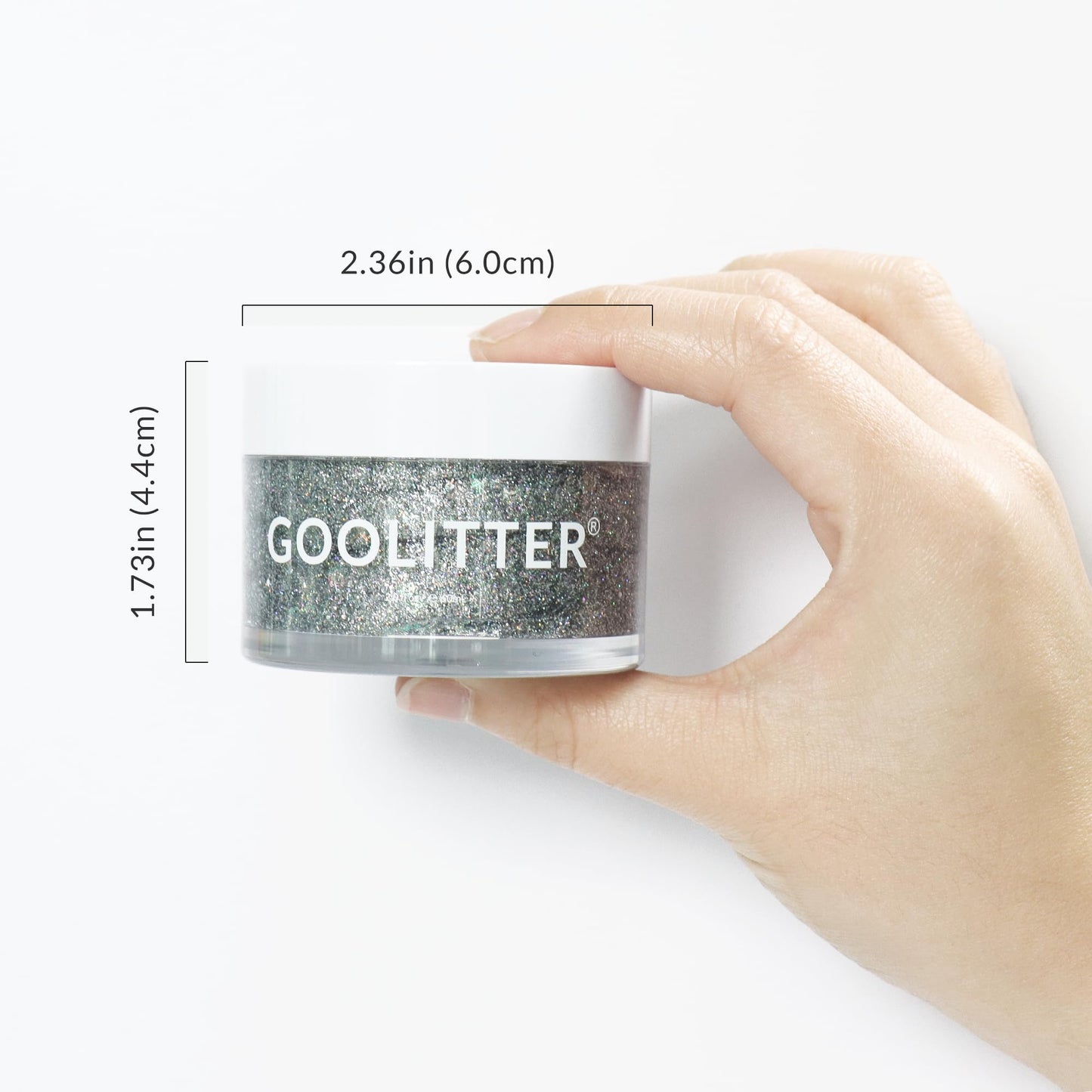 Goolitter Face, Body & Hair Holographic Gold Glitter Gel [Pharaoh Gold] 2oz (60mL) | Fine | K-Beauty | Halloween, Festival, EDM, Rave, Party, Concert, Costume Makeup | Vegan, Cruelty Free