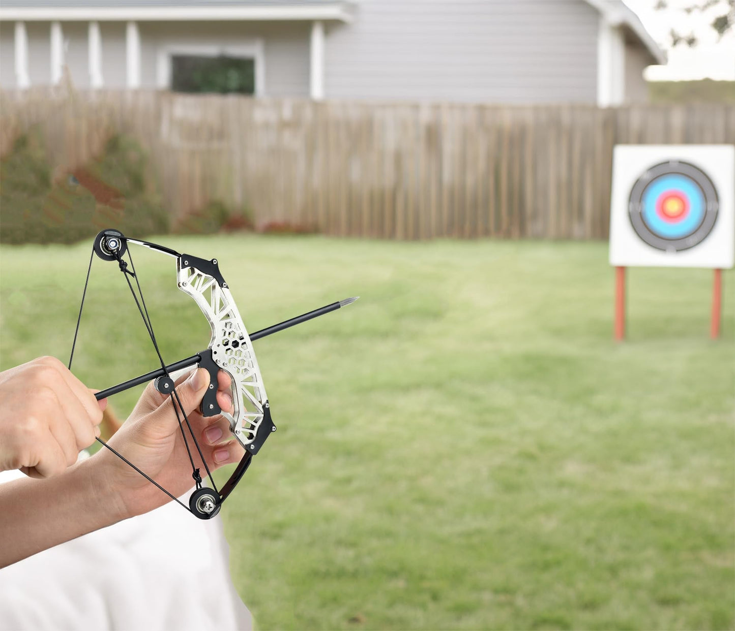 Compound Bow Archery Set Professional Competition Professional Training Outdoor Adventure Black Hexagonal Large Style