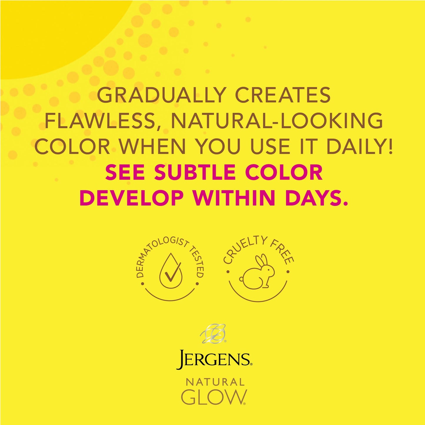 Jergens Natural Glow Face Self Tanner Body Lotion with SPF 20, Fair to Medium Skin Tone, Sunless Tanning, Daily Facial Sunscreen, Oil Free, Broad Spectrum UVA and UVB Protection, 2 Oz