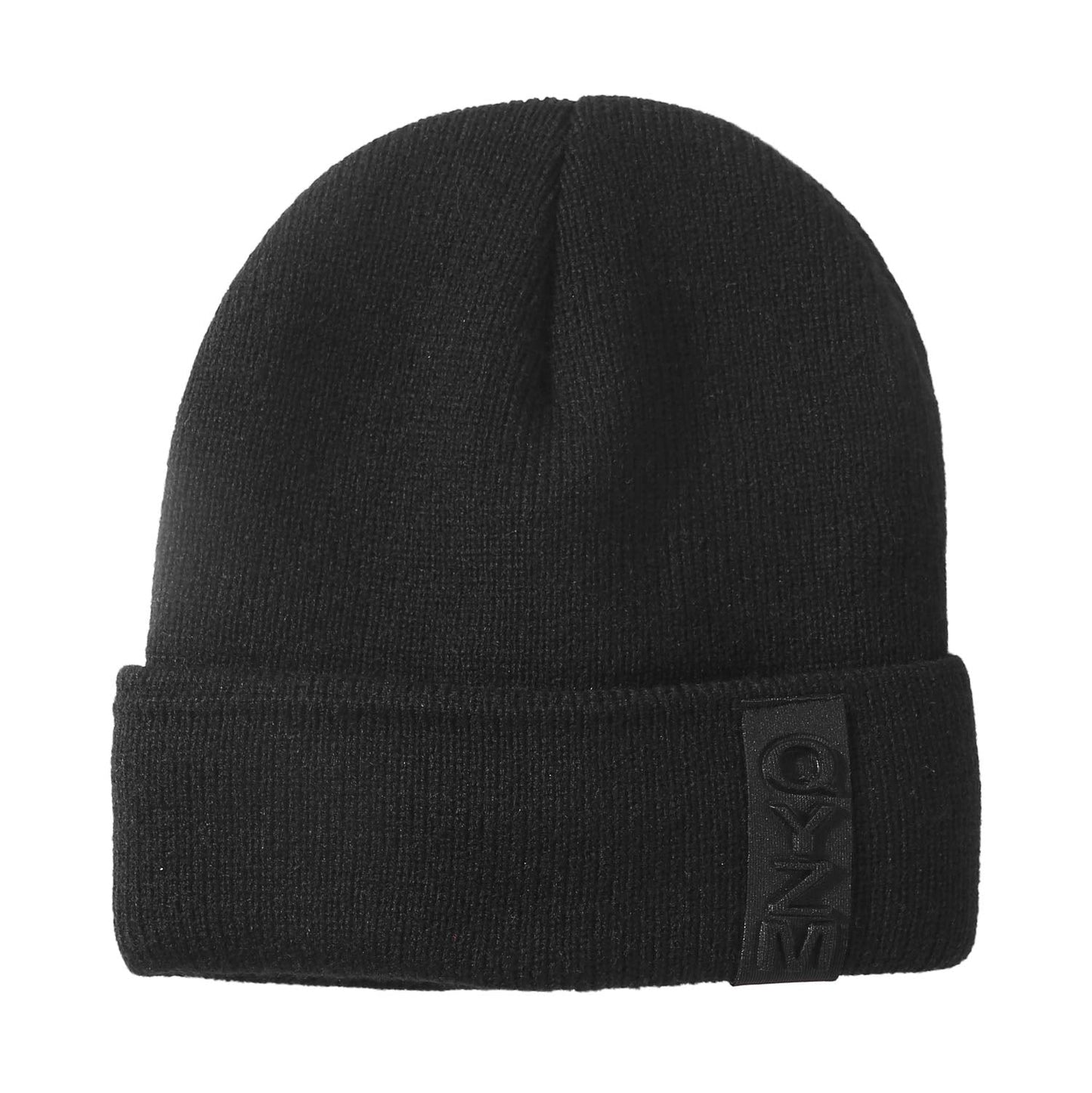 Hongtellor Knit Beanie Warm Thick Lined Hat Mens Winter Skull Cap Unisex Beanie Cap Black