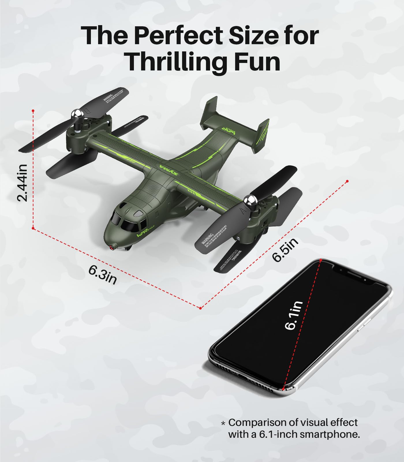 SYMA X550 Military RC Helicopter, 4 Channel Remote Control Helicopter with High & Low Speed, Multiple Stunt Flying, Altitude Hold, Army Model for Display and Collectibles