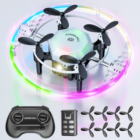 AUGOAK Mini Drones for Kids and beginners, 2024 Small RC Drone Quadcopter Drones with 360 Degree Flip, 90 Degree Surround Flight, Headless Mode, 8-12 Years Old Boys and Girls Ideal Gift Toys