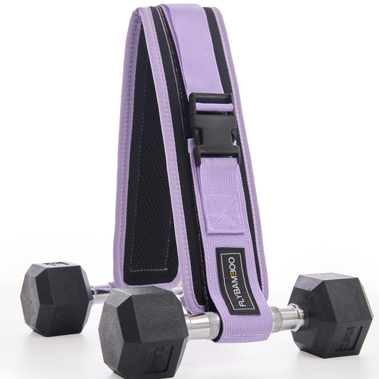 Hip Thrust Belt for Dumbbells,Booty Belt for Hip Thrust Slip-Resistant Padding Purple