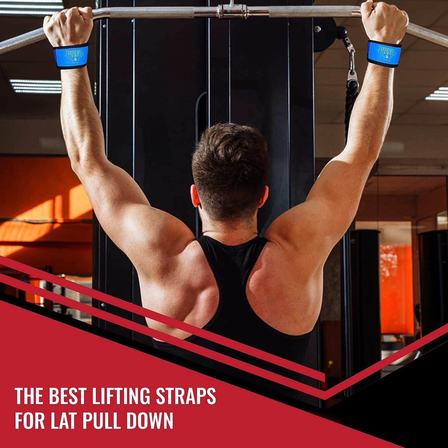 Bear Grips Lifting Straps Gym, Wrist Straps for Weightlifting, Gym Straps, Weightlifting Straps, Deadlift Straps, Weight Lifting Straps for Men, Weight Straps Lifting Women, 2 Lifting Strap Mint Green