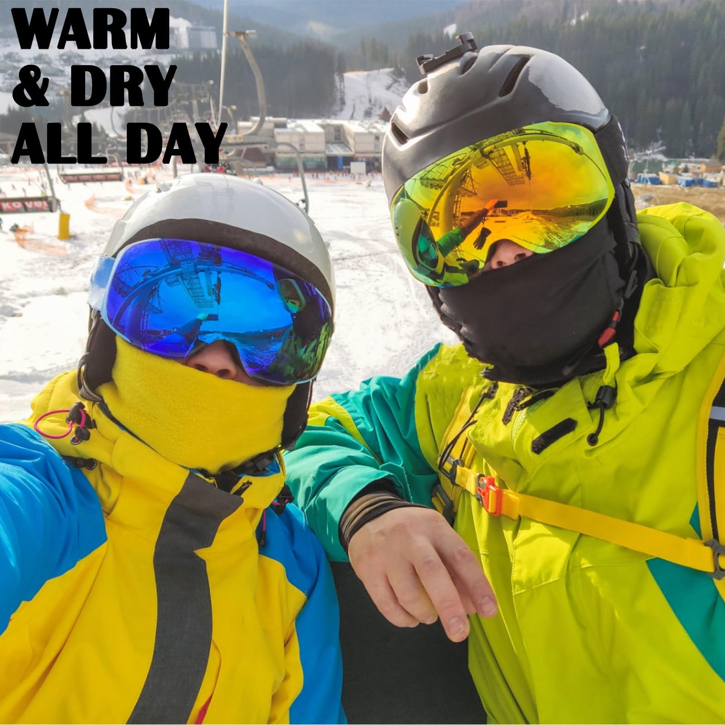 Fleece Balaclava Ski Mask，Winter Face Mask，Thermal Warm Face Cover，Winter Hood for Men and Women (US, Alpha, One Size, Camouflage)