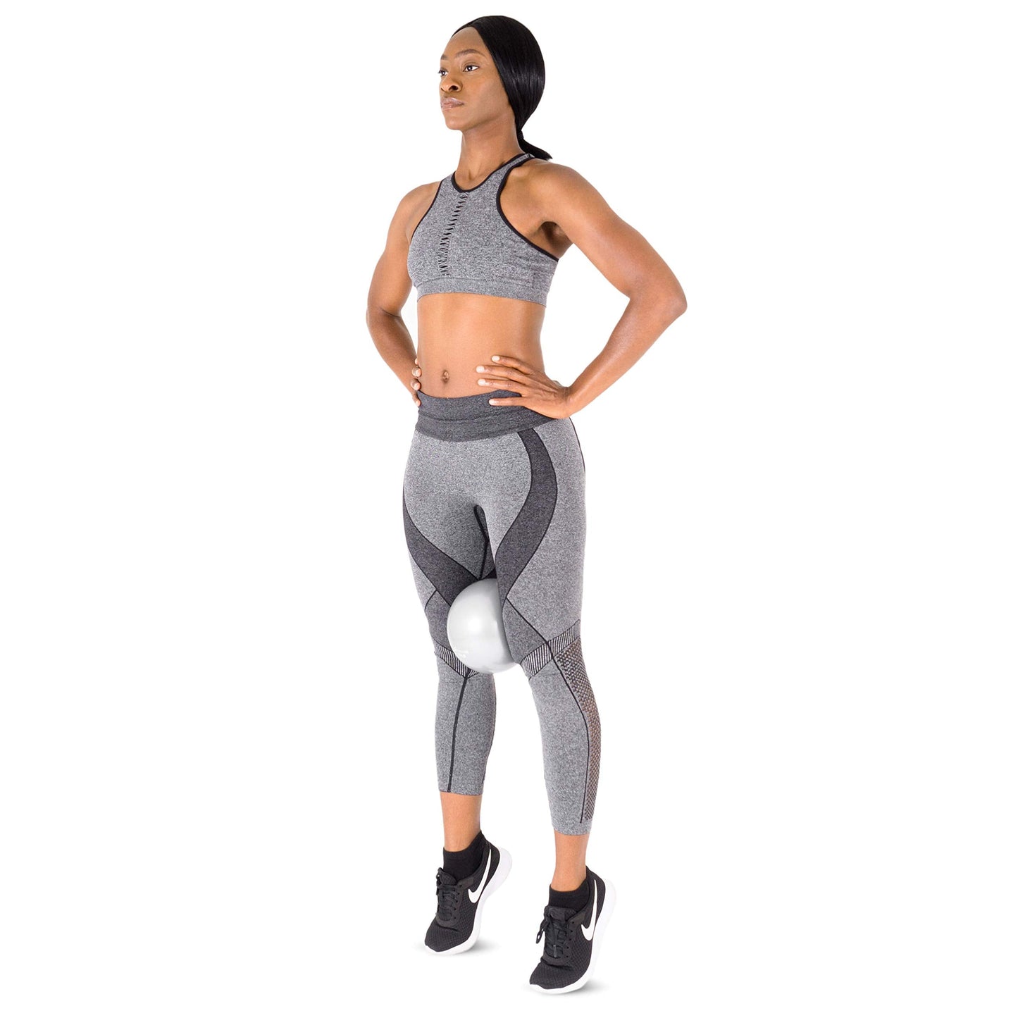 ProsourceFit Weighted Toning Exercise Balls for Pilates, Yoga, Strength Training and Physical Therapy, 2 lb to 8 lb, Color Coded