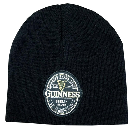 Guinness Black Label Badge Beanie