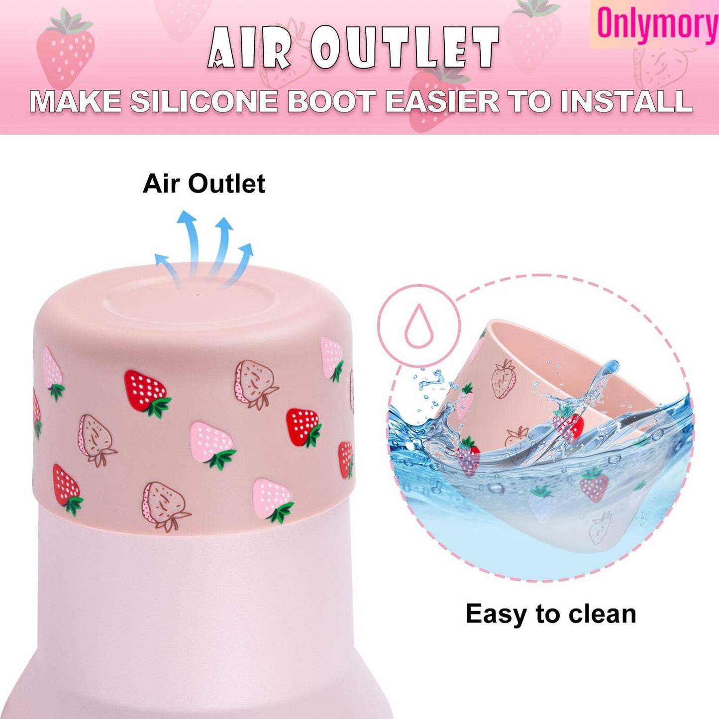 Silicone Boot for Stanley Cup 40 30 20 OZ, Bottom Boot for Stanley 30OZ 20OZ IceFlow Tumbler, Bottom Cover Protector for Stanley Cup Boots Accessories