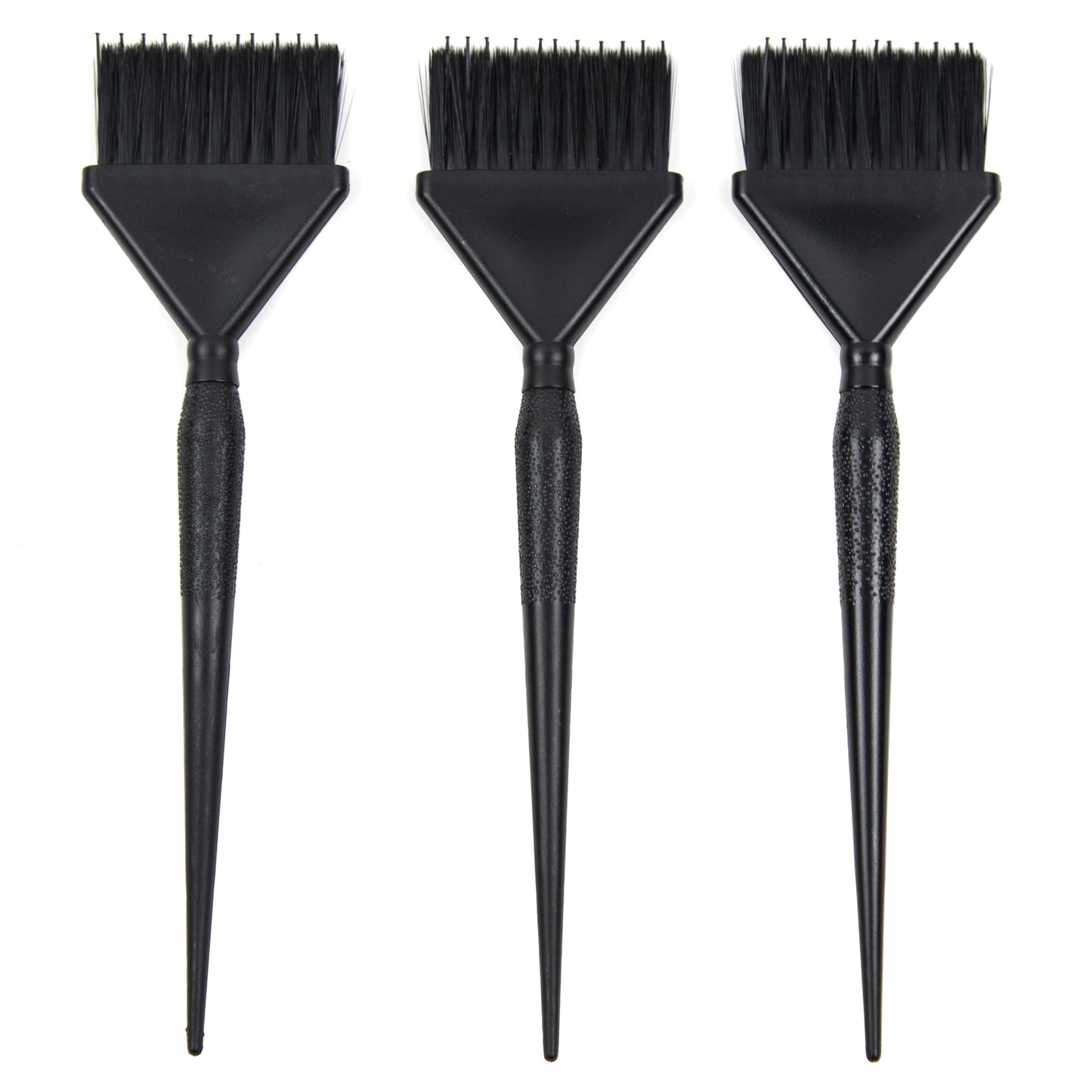 Classic Hair Color Brushes with Built-In Comb - 3 Tint Applicators for Salon Hair Coloring