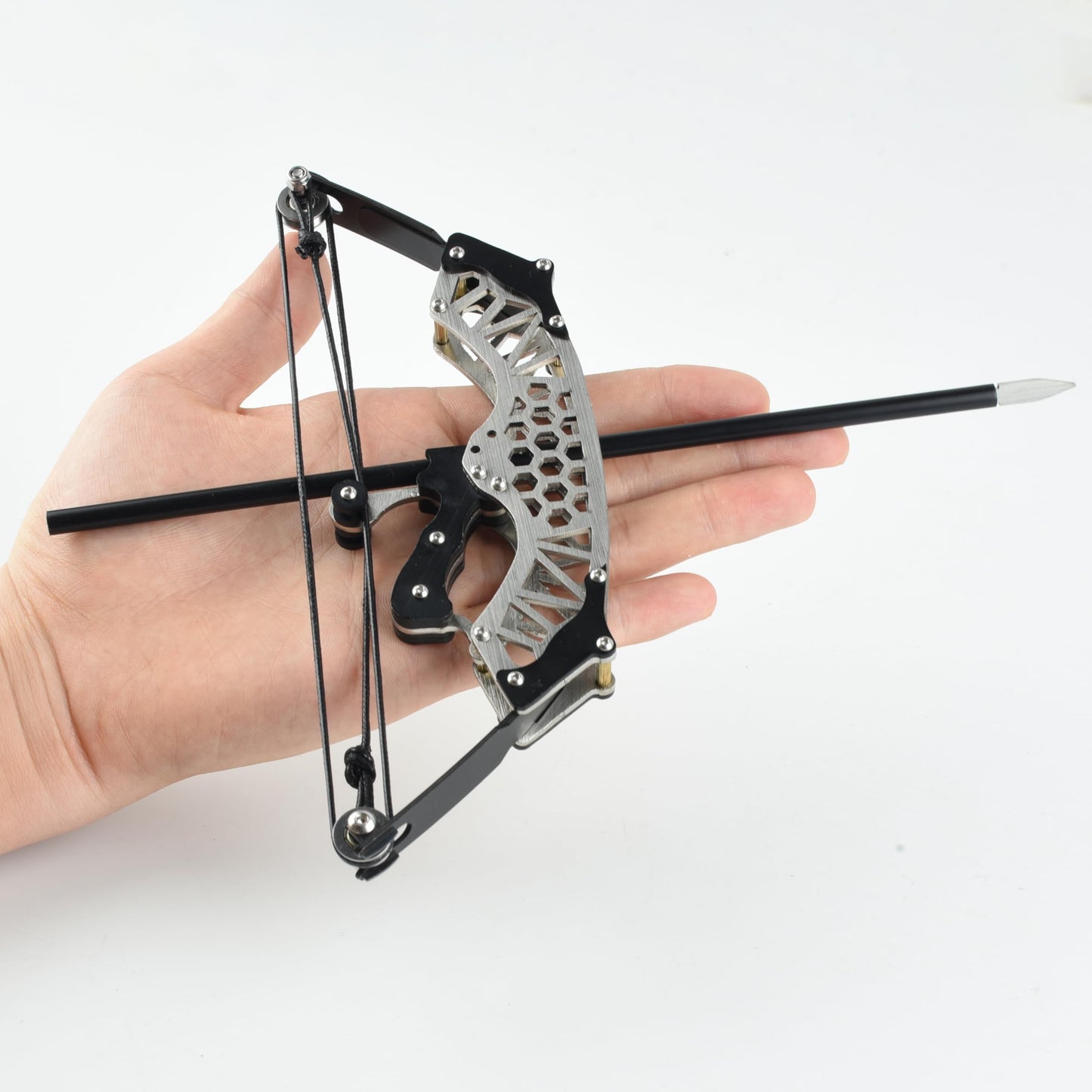 Compound Bow Archery Set Professional Competition Professional Training Outdoor Adventure Black Hexagonal Small Style