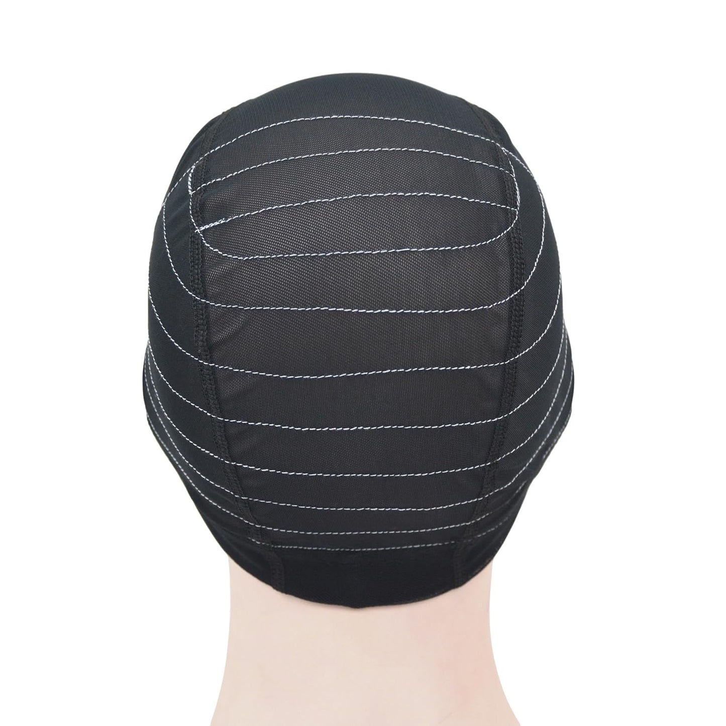 Mesh Dome Caps Wig Cap with Guideline Map for Wig Making Stretchable Wig Caps for Beginners Making Wigs (13x6 S)