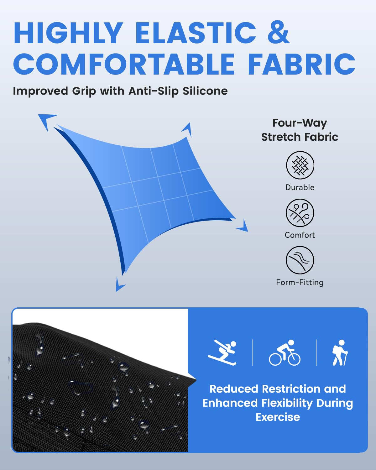 AsbaSweet Running Gloves, Warm Gloves Touch Screen Winter Lightweight Windproof Gloves for Cycling, Biking, Sports - Non-Slip, Elastic Cuff - Gloves for Women Men Cold Weather (Black, Small)