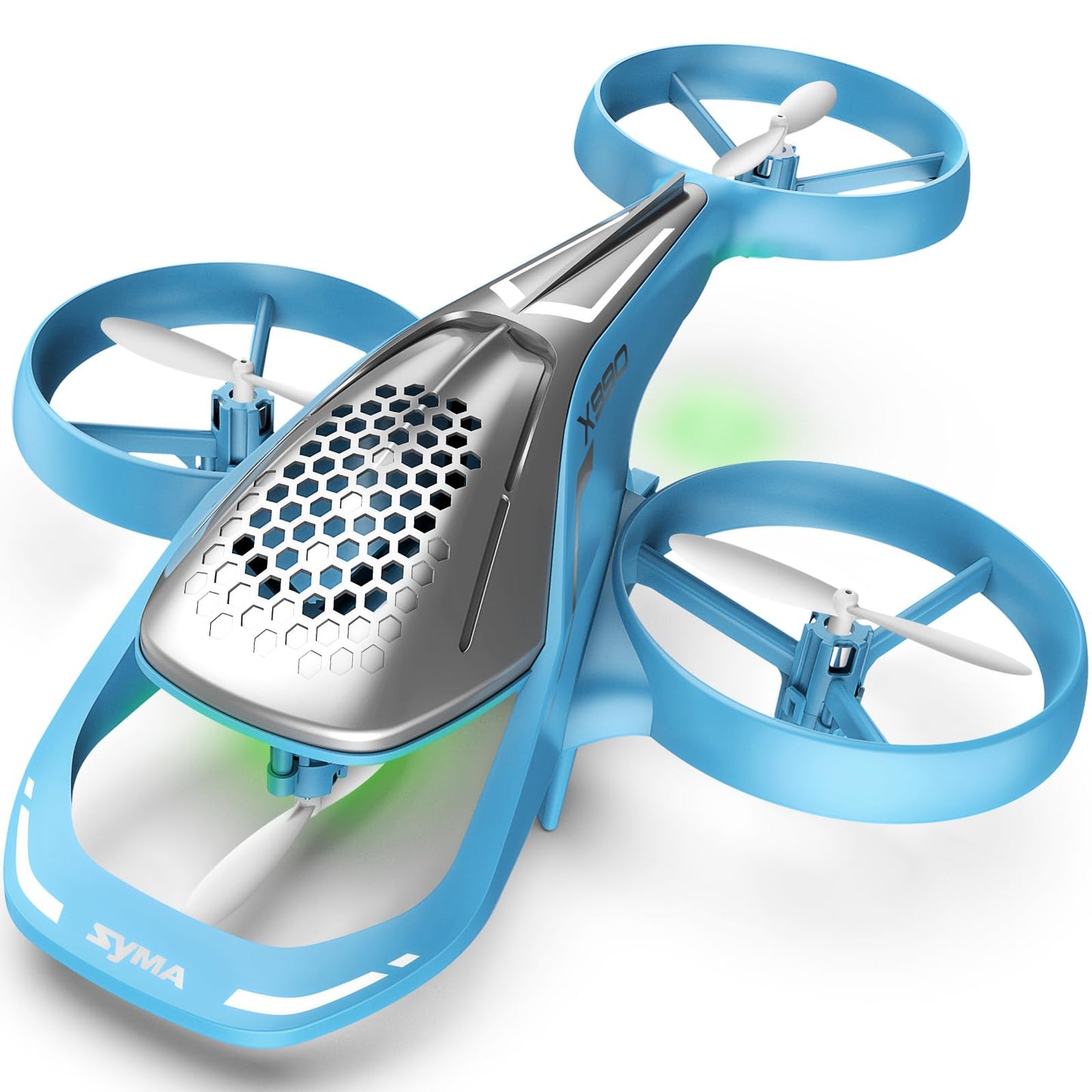 SYMA Remote Control Helicopter, X990 RC Helicopter with Thrilling Aerobatic Stunts, Altitude Hold, LED Lights, High & Low Speed, Safe Indoor/Outdoor Toy Gift for Boys and Girls