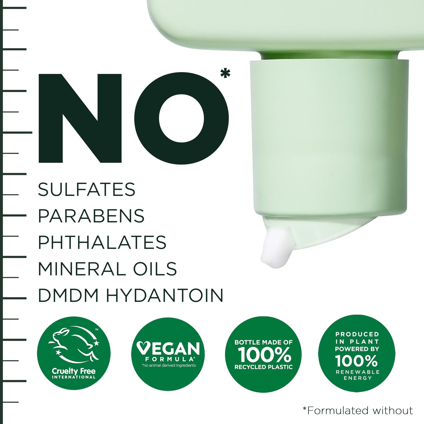 Garnier Fructis Hair Filler Strength Repair Serum Treatment with Vitamin Cg, Hair Serum for Weak, Damaged Split Ends, 3.8 Fl Oz, 1 Count