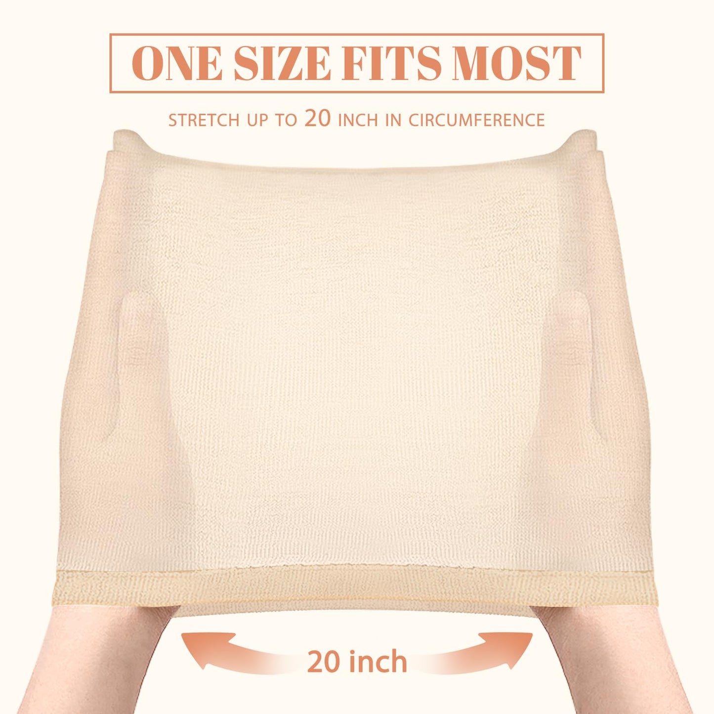 MORGLES 20 Pcs Wig Cap Beige, Stretchy Nylon Wig Caps for Women