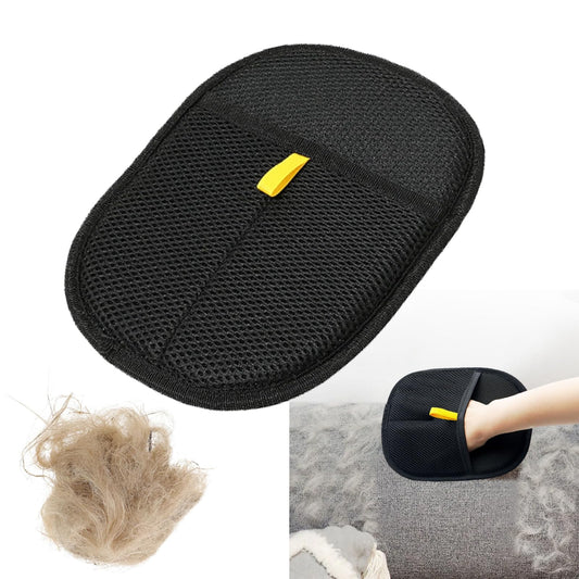 Cat Grooming Gloves, Pet Hair Removal Glove for Cats & Dogs, 2025 New Upgrade Efficient Grooming Gloves for Pet Hair, Reusable Pet Hair Glove