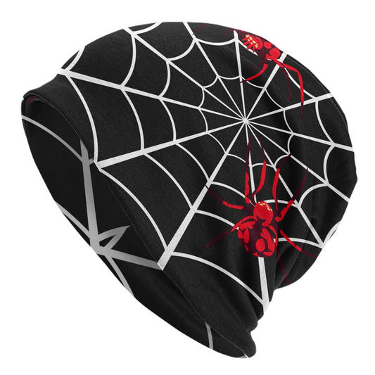 Athjunss Spider Beanie Hat Chemo Headwear Slouchy Skull Sleep Cap for Women Men Winter Running