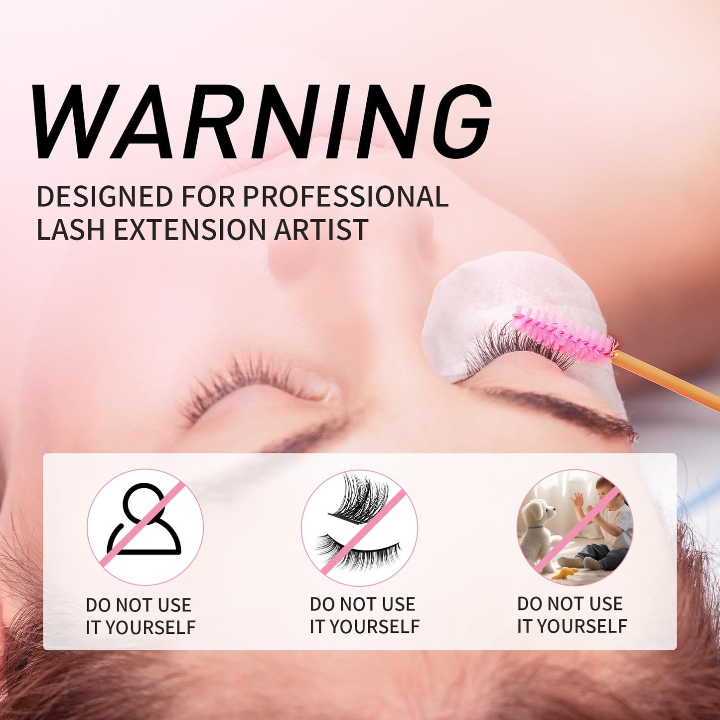 lashmate lily Scented Cream Lash Remover for Lash Extensions - Gentle Eyelash Extensions Adhesive Dissolver - Salon-use Eyelash Extensions Remover - 5g