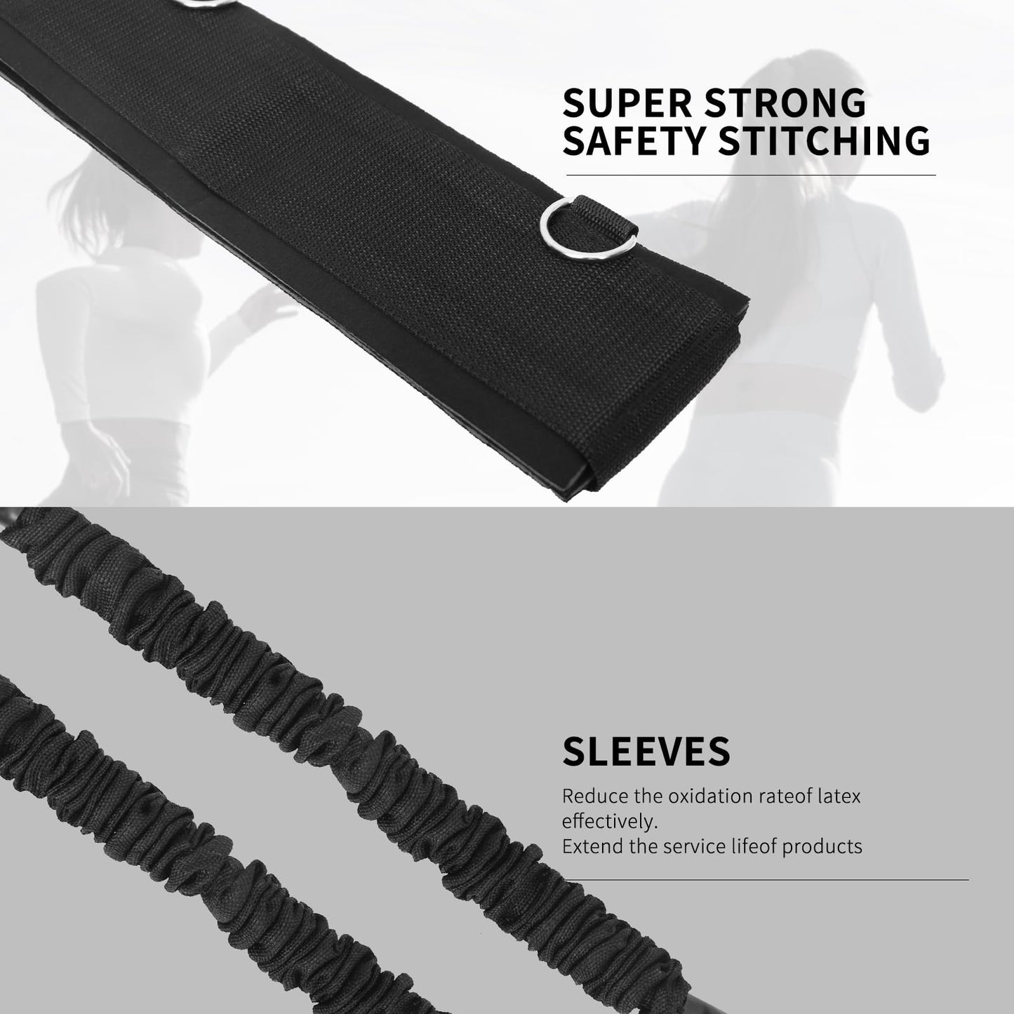 Vertical Jump Trainer: Leg Strength Training Tool with Resistance Bands - Speed & Agility Jumping Exercise Equipment for Basketball Volleyball Football